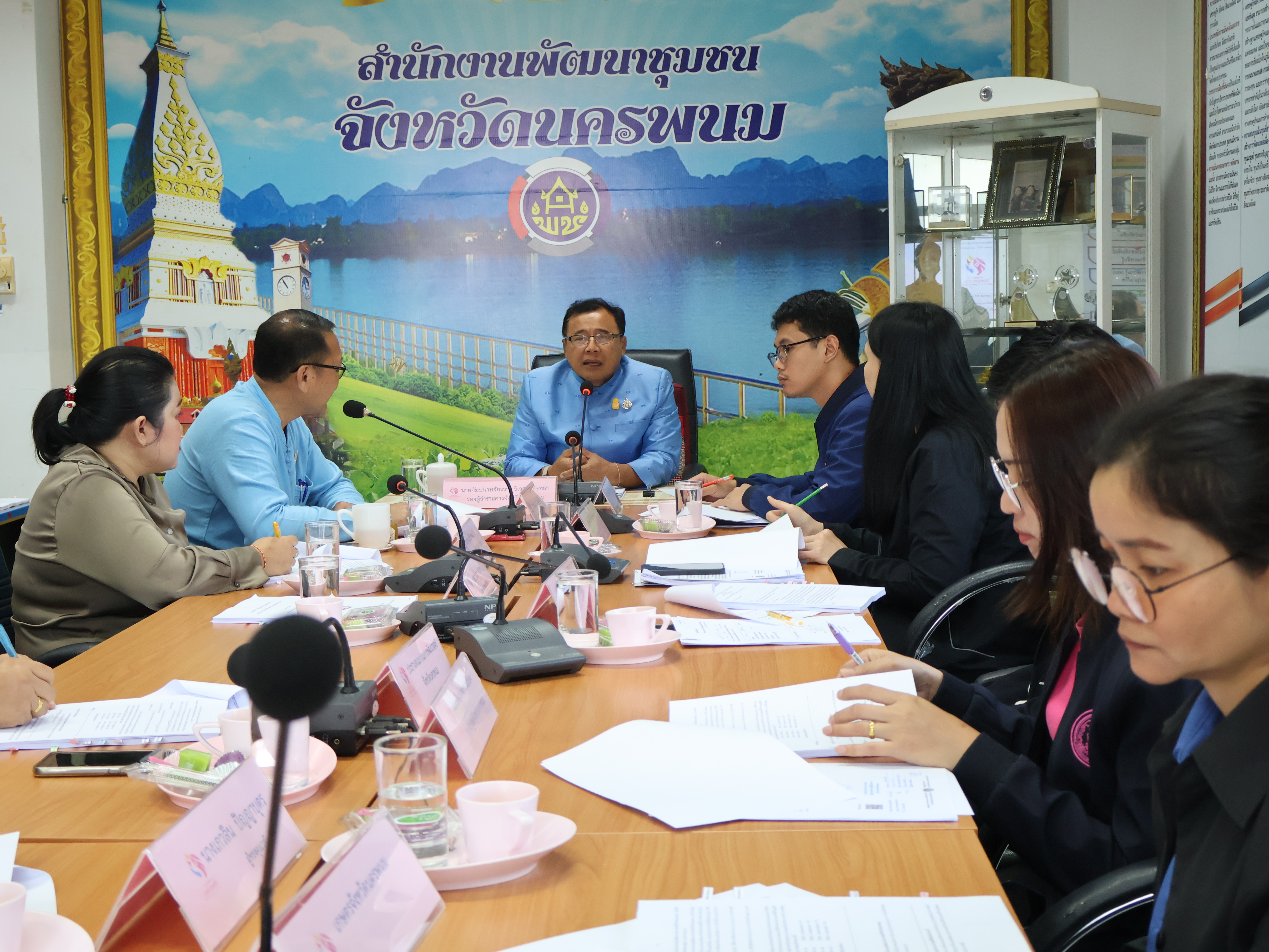 จังหวัดนครพนม   ประชุมคณะอนุกรรมการบริหารกองทุนพัฒนาบทบาทสตรี  จังหวัดนครพนม ครั้งที่ 5/2567