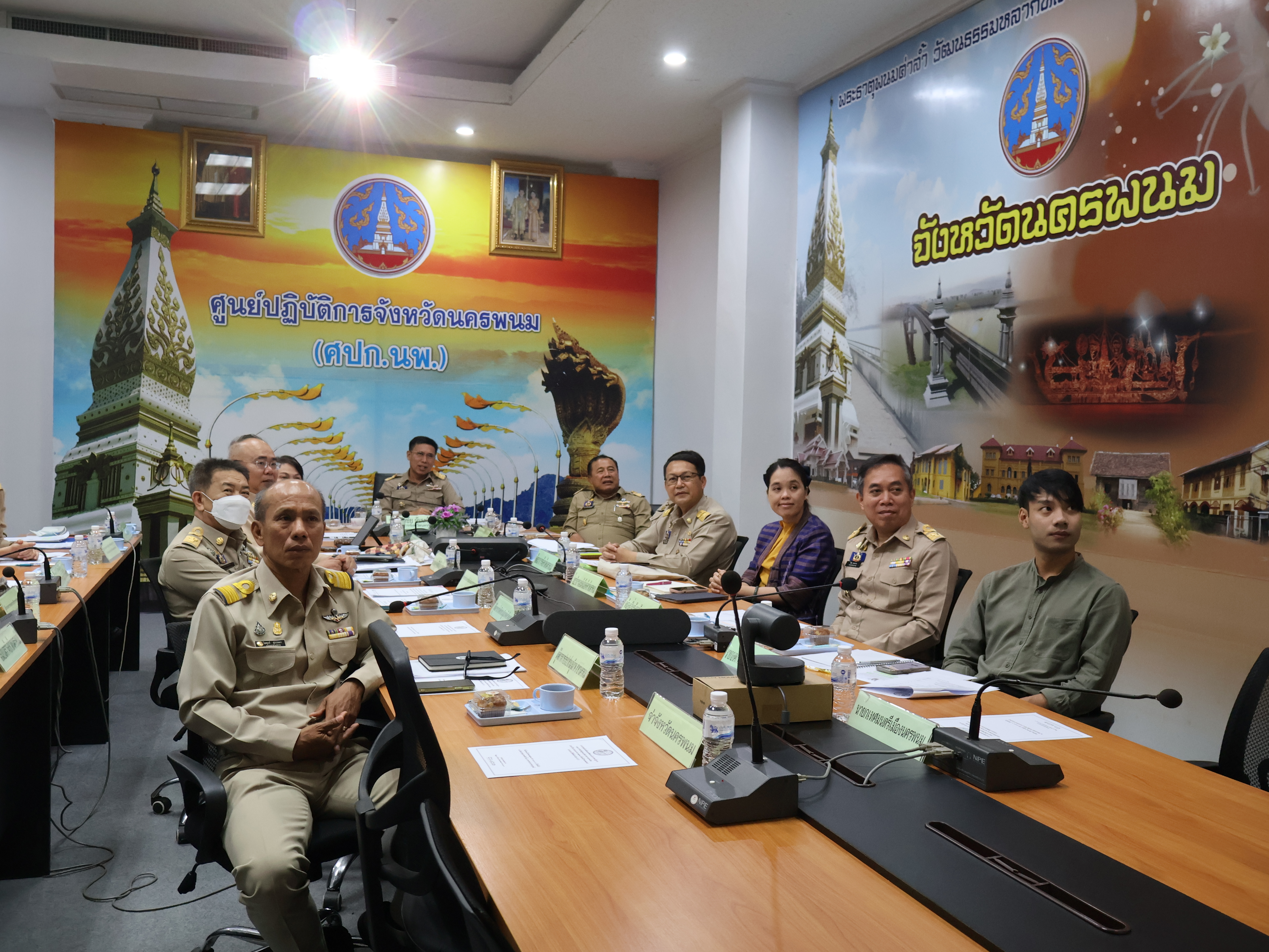 พช.นครพนม    ร่วมการประชุมขับเคลื่อนและติดตามนโยบายของรัฐบาลและภารกิจสำคัญของปลัดกระทรวงมหาดไทย  ประจำปีงบประมาณพ.ศ 2567 เดือนมีนาคม 2567 ผ่านระบบวีดิทัศน์ทางไกล (vcs)