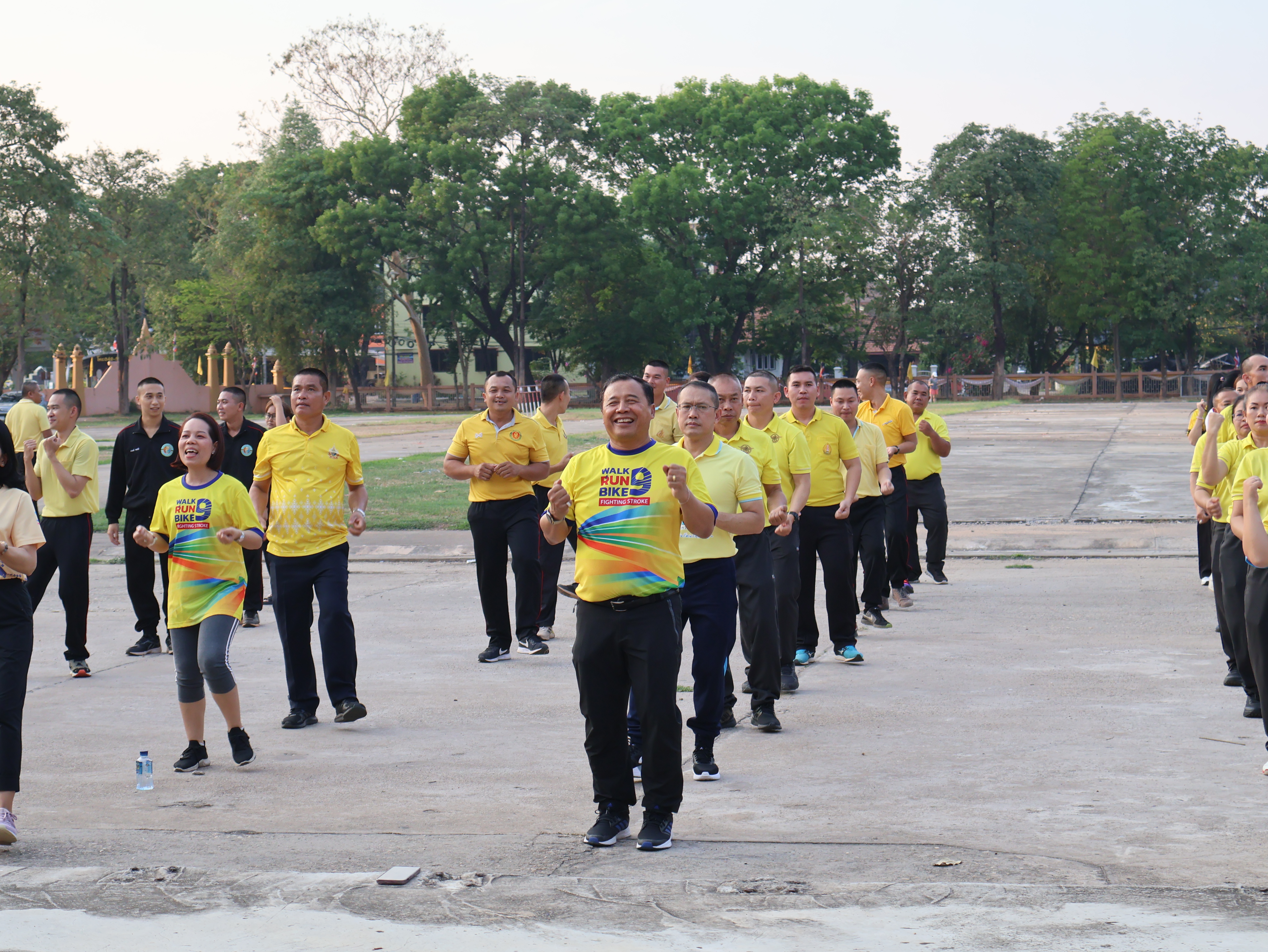 พช.นครพนม   ร่วมกิจกรรม Exercise สร้างนิสัยออกกำลังกาย ทุกวันพุธ