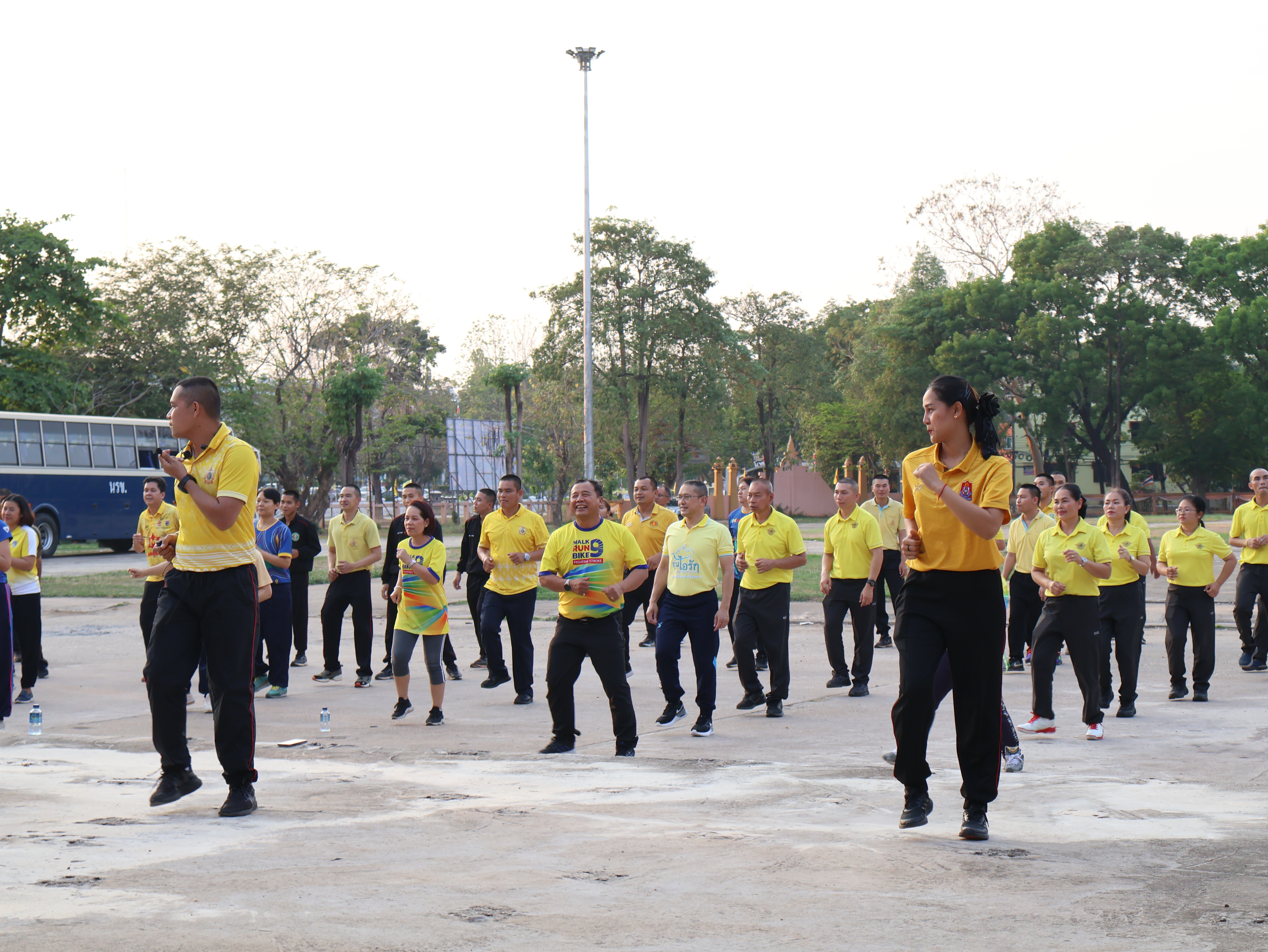 พช.นครพนม   ร่วมกิจกรรม Exercise สร้างนิสัยออกกำลังกาย ทุกวันพุธ