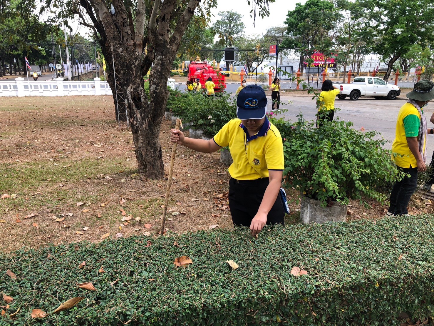 พช.นครพนม    ร่วมกิจกรรม Big Cleaning day ดำเนินการทำความสะอาด สร้างความเป็นระเบียบเรียบร้อยในบ้านเมือง ตามนโยบาย “หน้าบ้านน่ามอง นครพนมน่าอยู่”