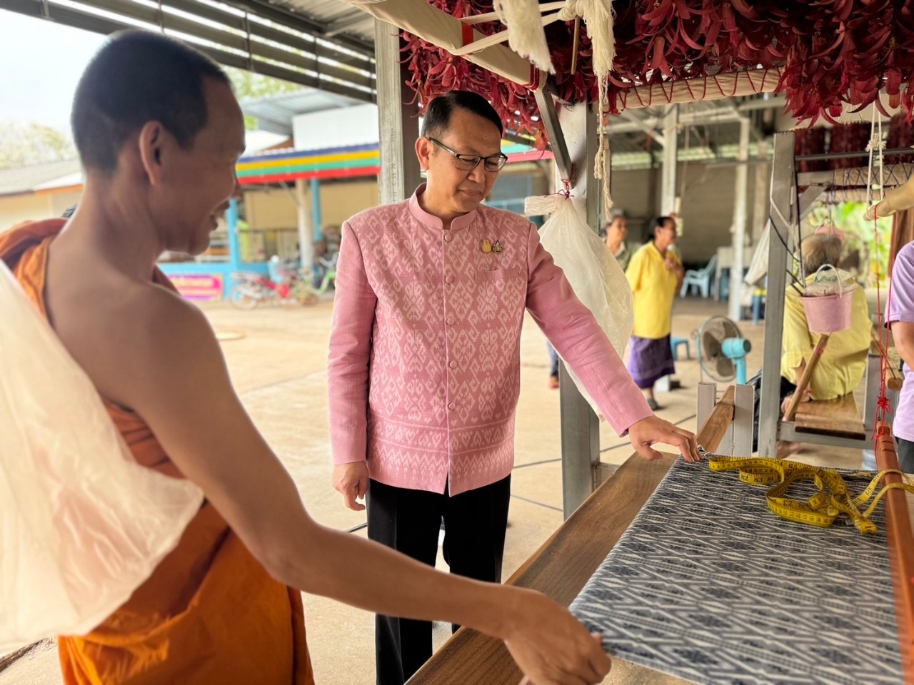 พช.นครพนม   ติดตามการดำเนินการตามแนวทางการน้อมนำแนวพระราชดำริของสมเด็จพระกนิษฐาธิราชเจ้า กรมสมเด็จพระเทพรัตนราชสุดา ฯ สยามบรมราชกุมารี สู่ปฏิบัติการปลูกผักสวนครัว เพื่อสร้างความมั่นคงทางอาหาร ประจำปีงบประมาณ พ.ศ. 2567