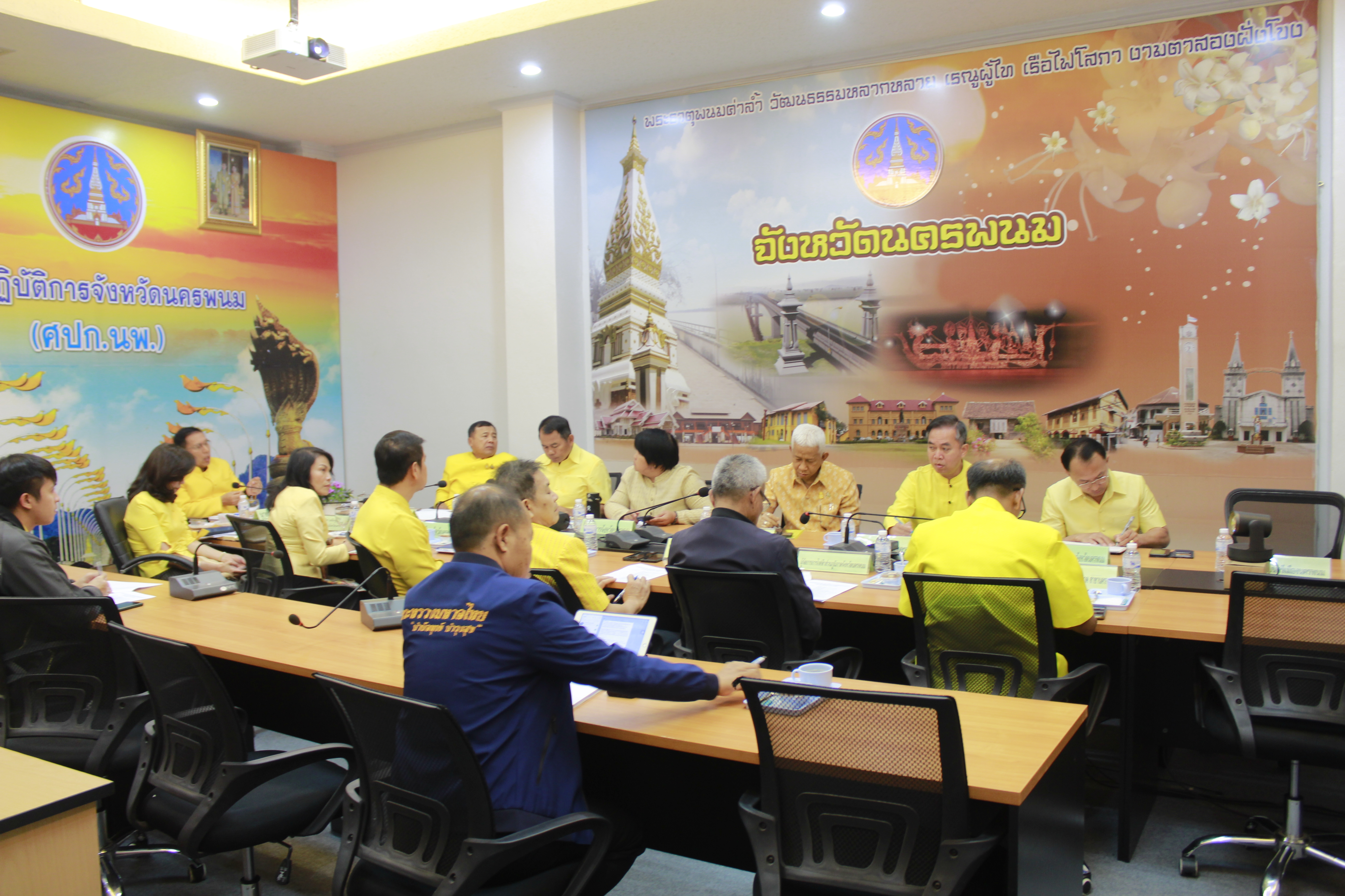พช.นครพนม   ร่วมประชุมขับเคลื่อนและติดตามนโยบายของรัฐบาล และภารกิจสำคัญของปลัดกระทรวงมหาดไทย ประจำเดือนมีนาคม 2567 ผ่านระบบวิดีทัศน์ทางไกล ( VCS )