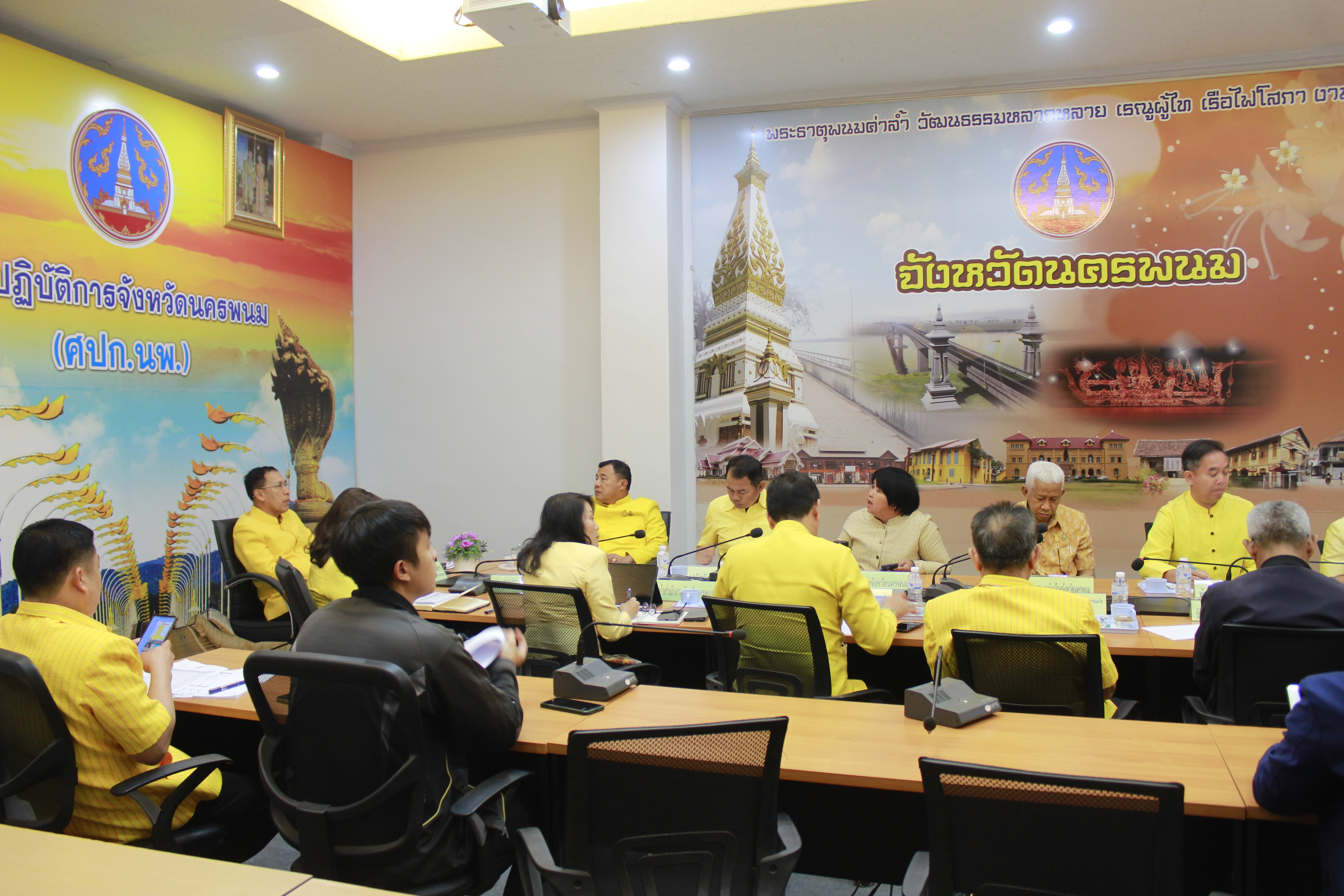 พช.นครพนม   ร่วมประชุมขับเคลื่อนและติดตามนโยบายของรัฐบาล และภารกิจสำคัญของปลัดกระทรวงมหาดไทย ประจำเดือนมีนาคม 2567 ผ่านระบบวิดีทัศน์ทางไกล ( VCS )