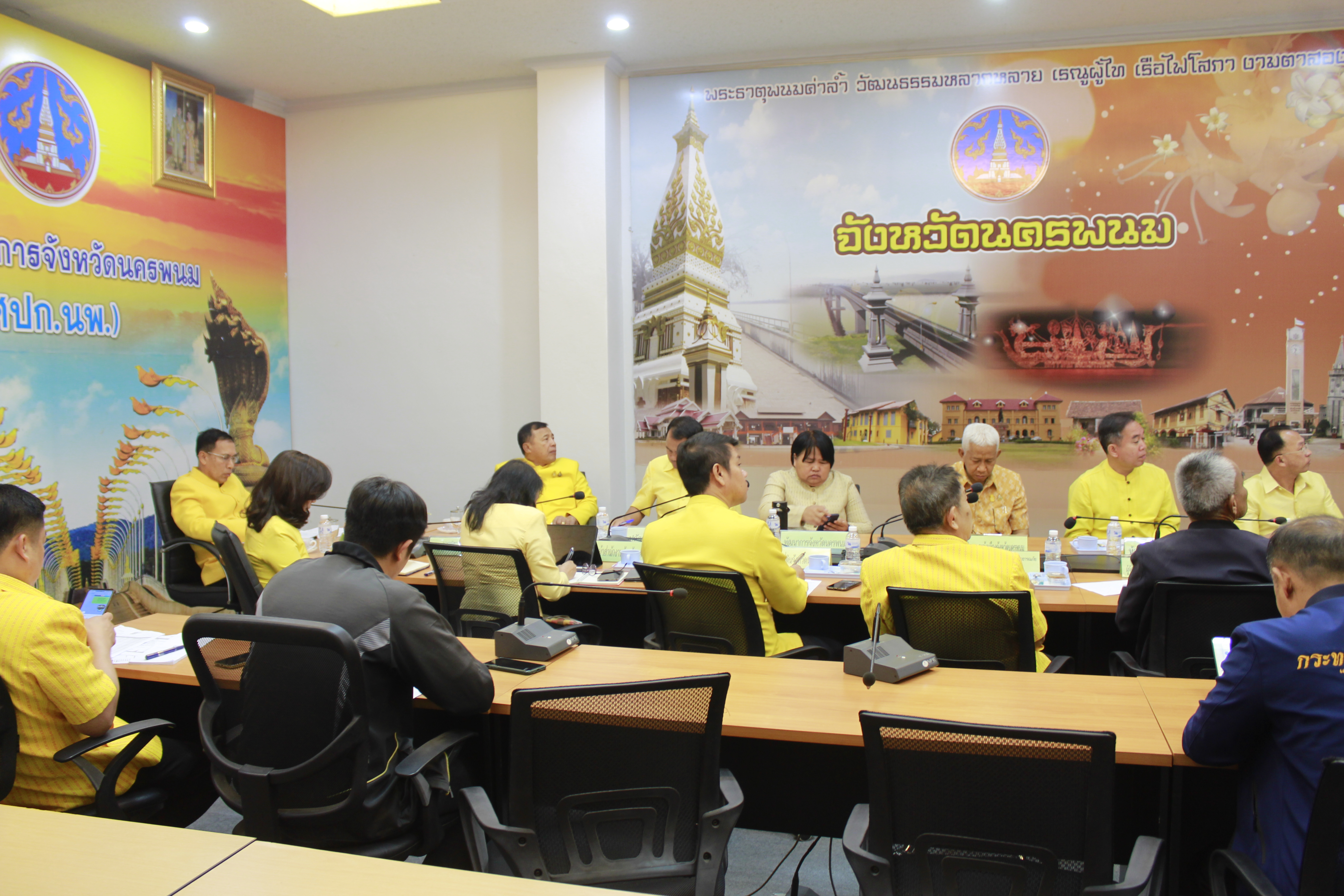 พช.นครพนม   ร่วมประชุมขับเคลื่อนและติดตามนโยบายของรัฐบาล และภารกิจสำคัญของปลัดกระทรวงมหาดไทย ประจำเดือนมีนาคม 2567 ผ่านระบบวิดีทัศน์ทางไกล ( VCS )