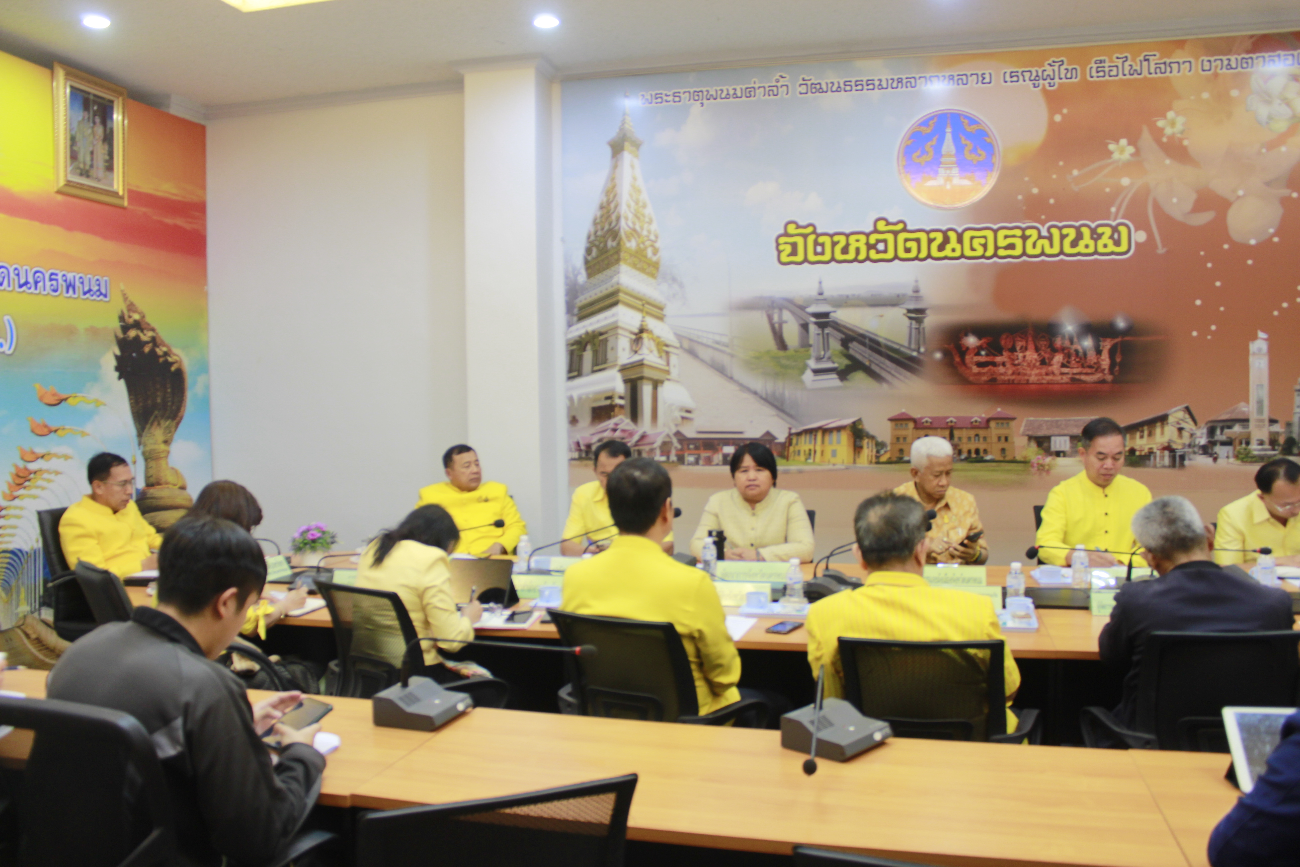 พช.นครพนม   ร่วมประชุมขับเคลื่อนและติดตามนโยบายของรัฐบาล และภารกิจสำคัญของปลัดกระทรวงมหาดไทย ประจำเดือนมีนาคม 2567 ผ่านระบบวิดีทัศน์ทางไกล ( VCS )