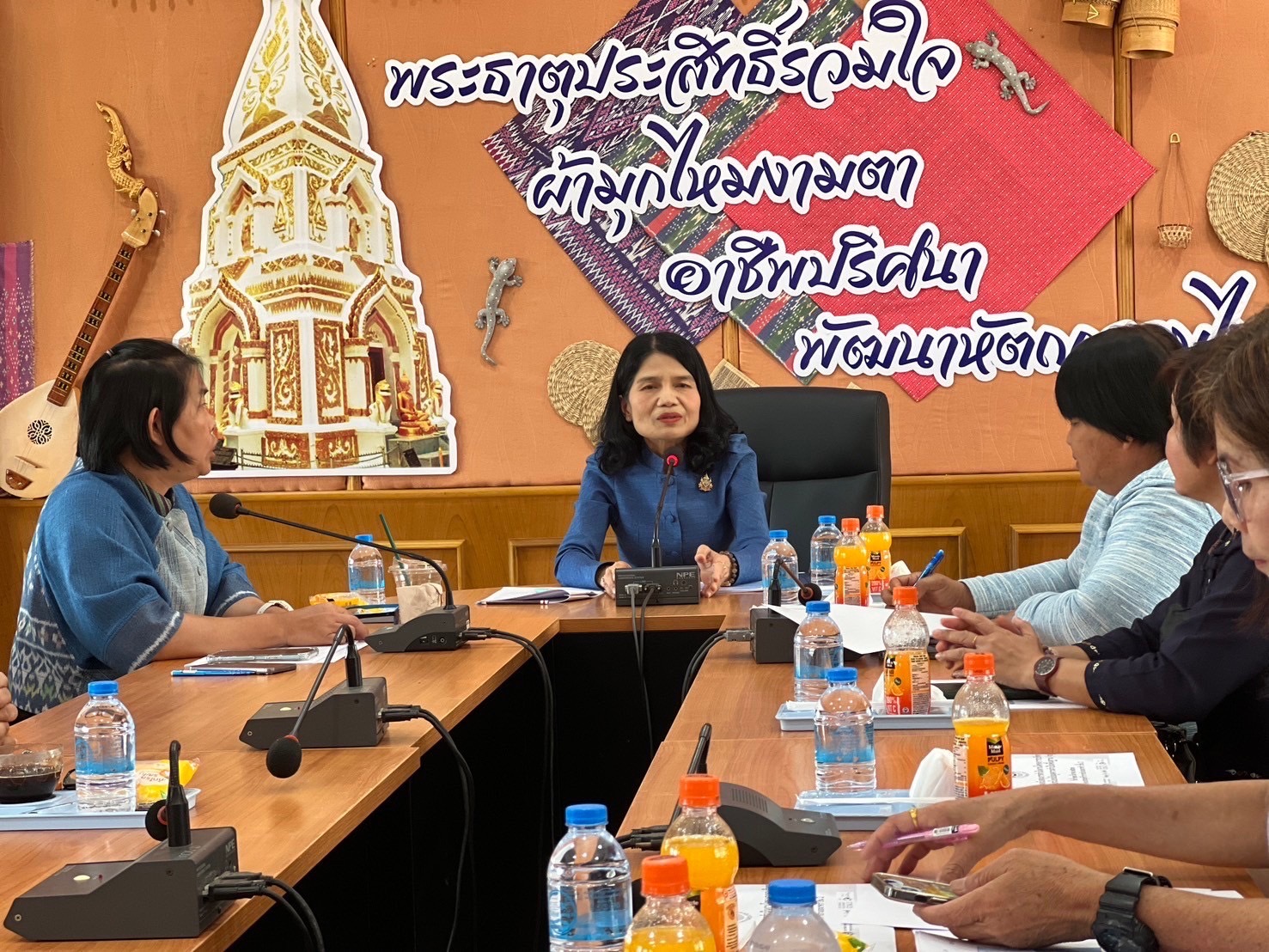 พช.นครพนม   ติดตามสนับสนุนการจัดเก็บข้อมูลความจำเป็นพื้นฐาน (จปฐ.) ปี 2567 พื้นที่อำเภอศรีสงคราม และอำเภอนาหว้า