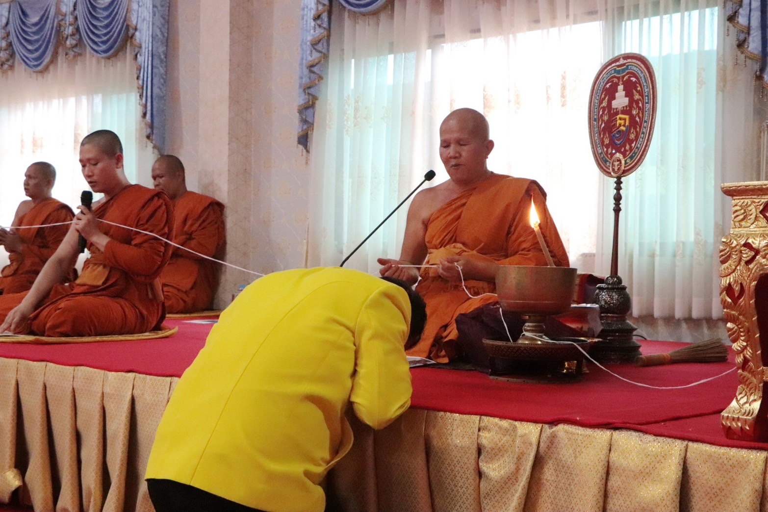 พช.นครพนม   ร่วมพิธีเจริญพระพุทธมนต์เฉลิมพระเกียรติถวายพระพรชัยมงคลแด่ พระบาทสมเด็จพระเจ้าอยู่ เนื่องในโอกาสเฉลิมพระชนมพรรษา 6 รอบ 28 กรกฎาคม 2567