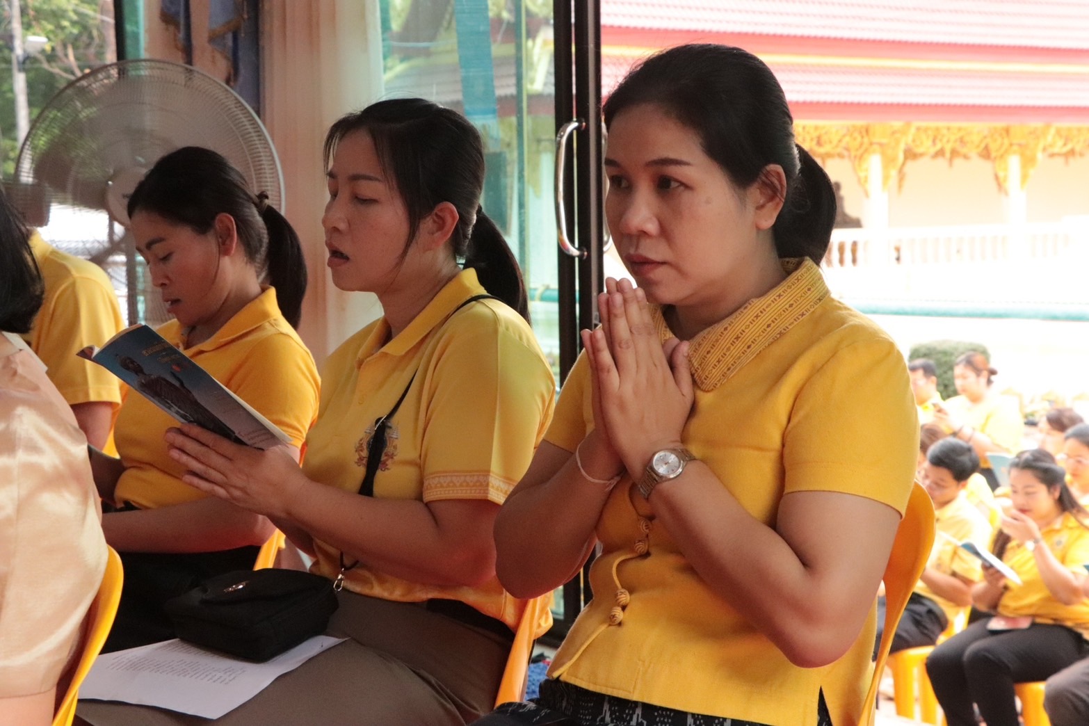 พช.นครพนม   ร่วมพิธีเจริญพระพุทธมนต์เฉลิมพระเกียรติถวายพระพรชัยมงคลแด่ พระบาทสมเด็จพระเจ้าอยู่ เนื่องในโอกาสเฉลิมพระชนมพรรษา 6 รอบ 28 กรกฎาคม 2567