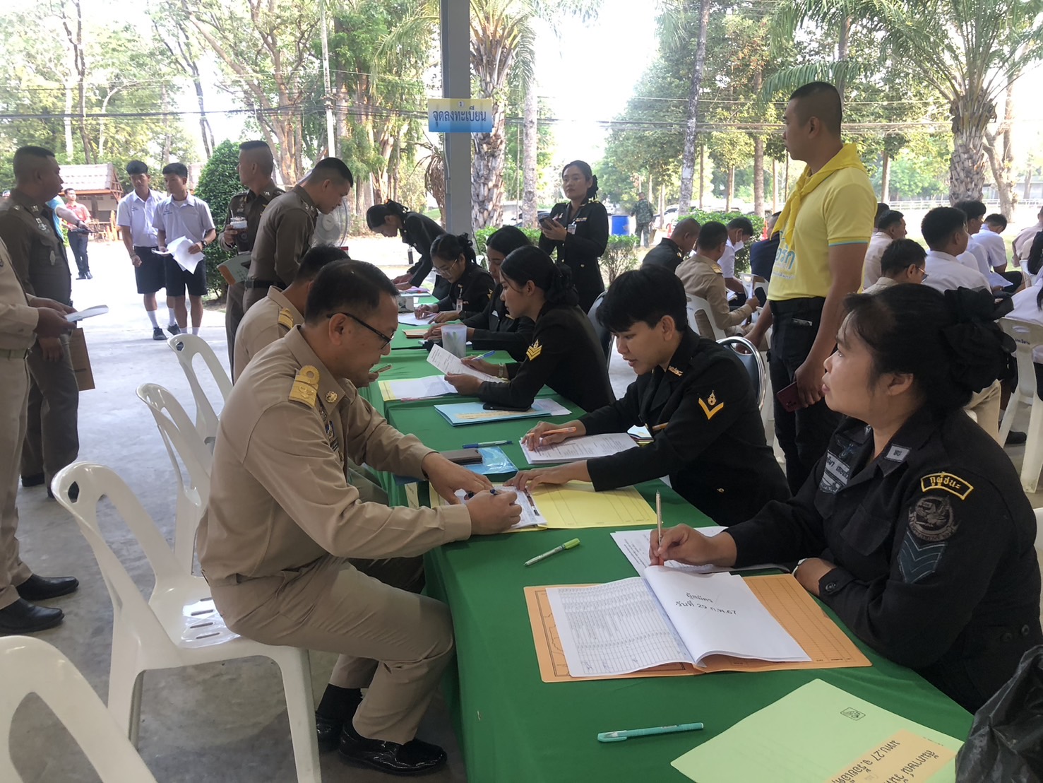 พช.นครพนม   เข้ารับการสัมภาษณ์ผู้สมัครเข้ารับการฝึกอบรมหลักสูตรจิตอาสา 904 “หลักสูตรพื้นฐาน” (ภาค 2) รุ่นที่ 4 ประจำปี 2567 ขั้นที่ 2