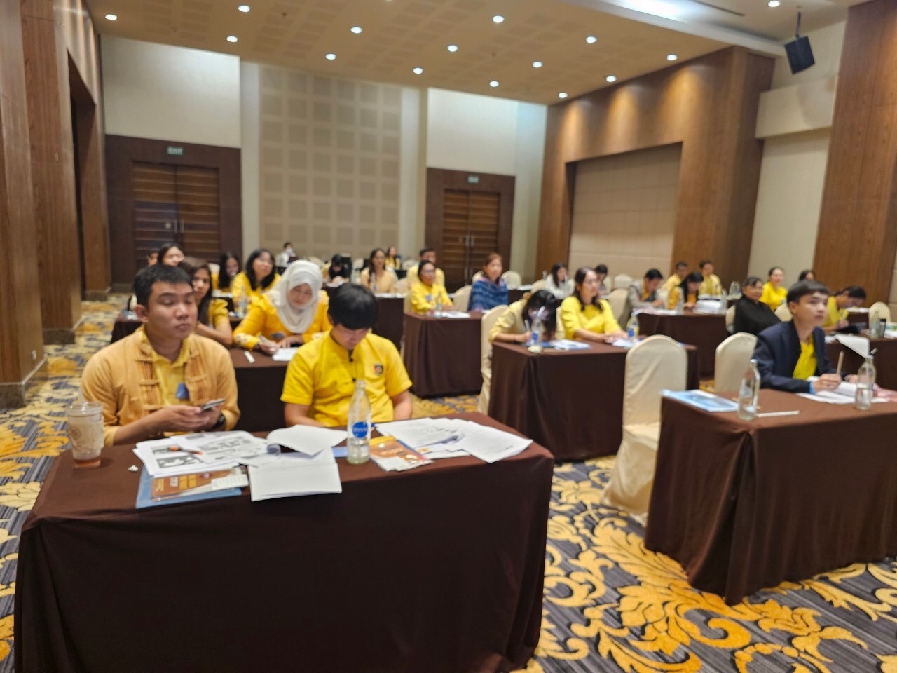 พช.นครพนม   ร่วมประชุมเชิงปฏิบัติการเพิ่มทักษะการเชื่อมโยงงานพัฒนาชุมชนกับต่างประเทศ