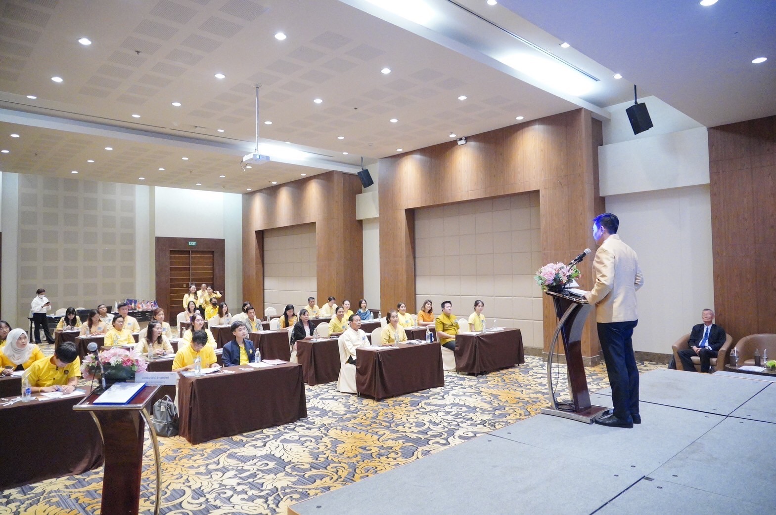 พช.นครพนม   ร่วมประชุมเชิงปฏิบัติการเพิ่มทักษะการเชื่อมโยงงานพัฒนาชุมชนกับต่างประเทศ