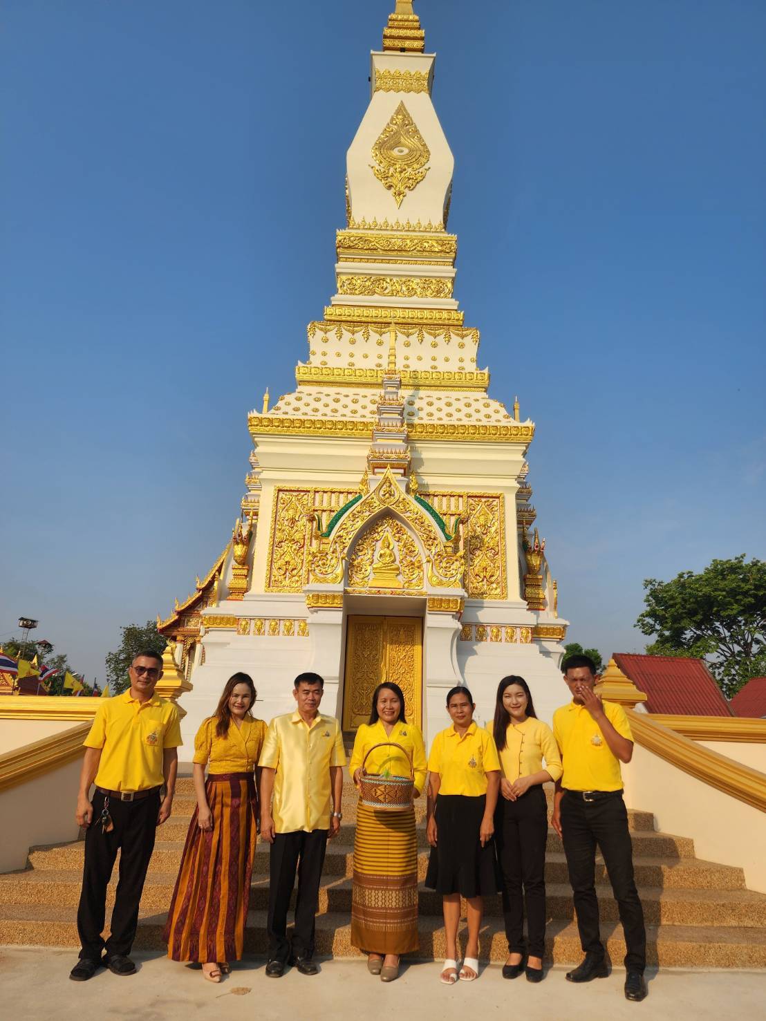 พช.นครพนม   ร่วมเป็นเจ้าภาพทำบุญตามโครงการบรรพชาสามเณรภาคฤดูร้อน เฉลิมพระเกียรติพระบาทสมเด็จพระเจ้าอยู่หัวเนื่องในโอกาสมหามงคลเฉลิมพระชนมพรรษา 6 รอบ 28 กรกฎาคม 2567