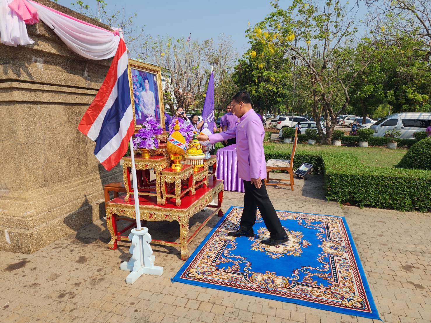 พช.นครพนม   ร่วมกิจกรรมเดินเทิดพระเกียรติและพิธีลงนามถวายพระพรสมเด็จพระกนิษฐาธิราชเจ้า กรมสมเด็จพระเทพรัตนราชสุดาฯ สยามบรมราชกุมารี เนื่องในโอกาสวันคล้ายวันพระราชสมภพ 2 เมษายน พร้อมดำเนินกิจกรรมแปรอักษร “เรารักพระเทพ” และเปิดนิทรรศการมรดกศิลปวัฒนธรรมของชาติ เนื่องในวันอนุรักษ์มรดกไทย