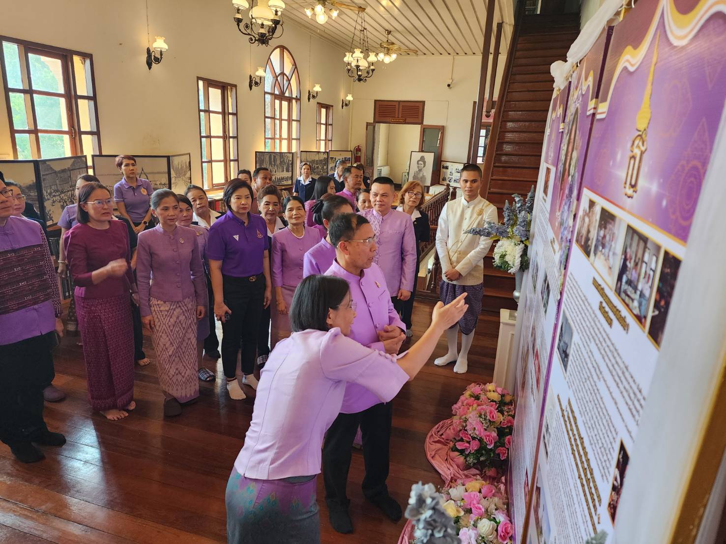 พช.นครพนม   ร่วมกิจกรรมเดินเทิดพระเกียรติและพิธีลงนามถวายพระพรสมเด็จพระกนิษฐาธิราชเจ้า กรมสมเด็จพระเทพรัตนราชสุดาฯ สยามบรมราชกุมารี เนื่องในโอกาสวันคล้ายวันพระราชสมภพ 2 เมษายน พร้อมดำเนินกิจกรรมแปรอักษร “เรารักพระเทพ” และเปิดนิทรรศการมรดกศิลปวัฒนธรรมของชาติ เนื่องในวันอนุรักษ์มรดกไทย