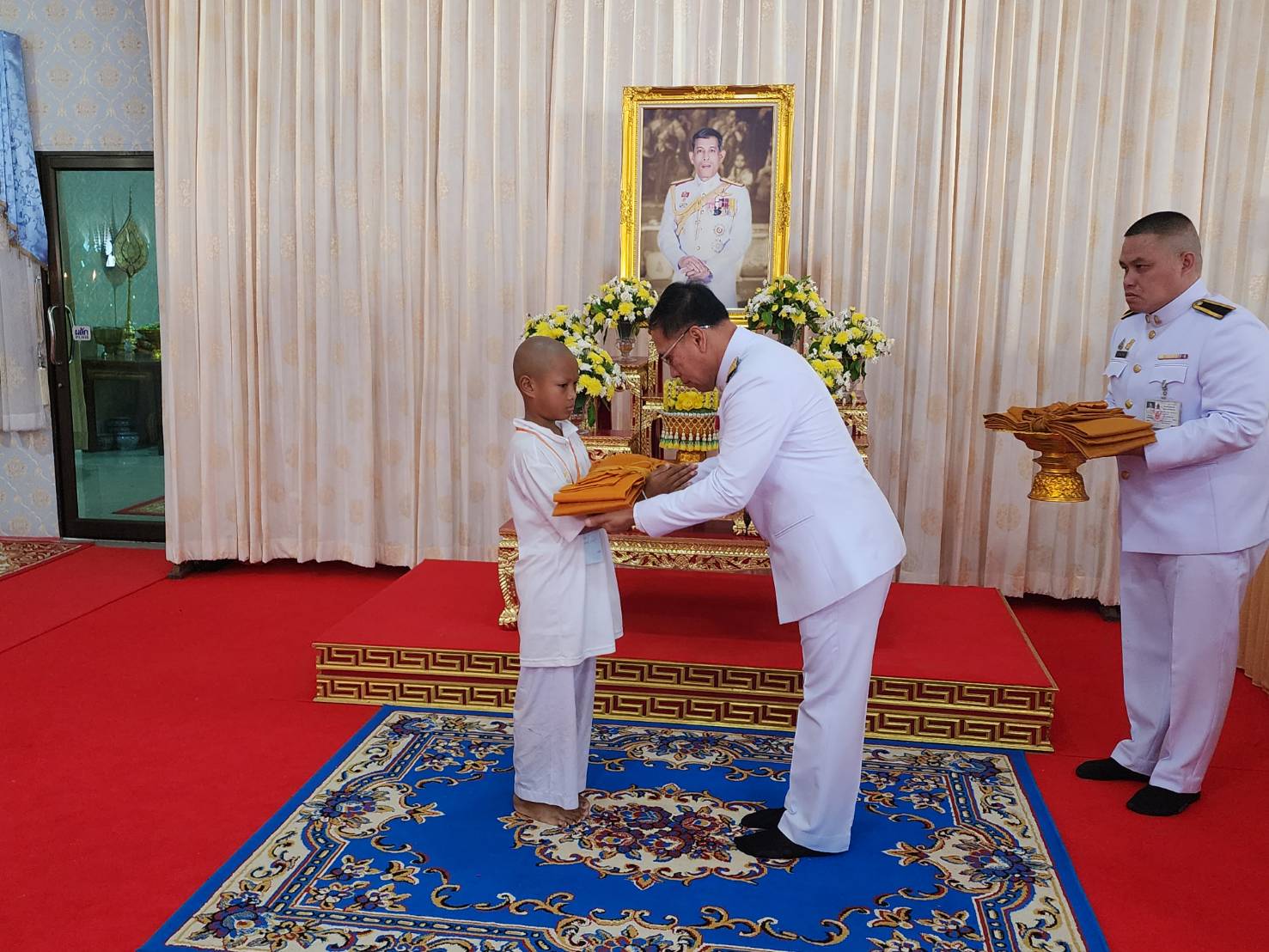 พช.นครพนม   ร่วมพิธีบรรพชาสามเณรภาคฤดูร้อนเฉลิมพระเกียรติพระบาทสมเด็จพระเจ้าอยู่หัวเนื่องในโอกาสมหามงคลเฉลิมพระชนมพรรษา 6 รอบ 28 กรกฎาคม 2567