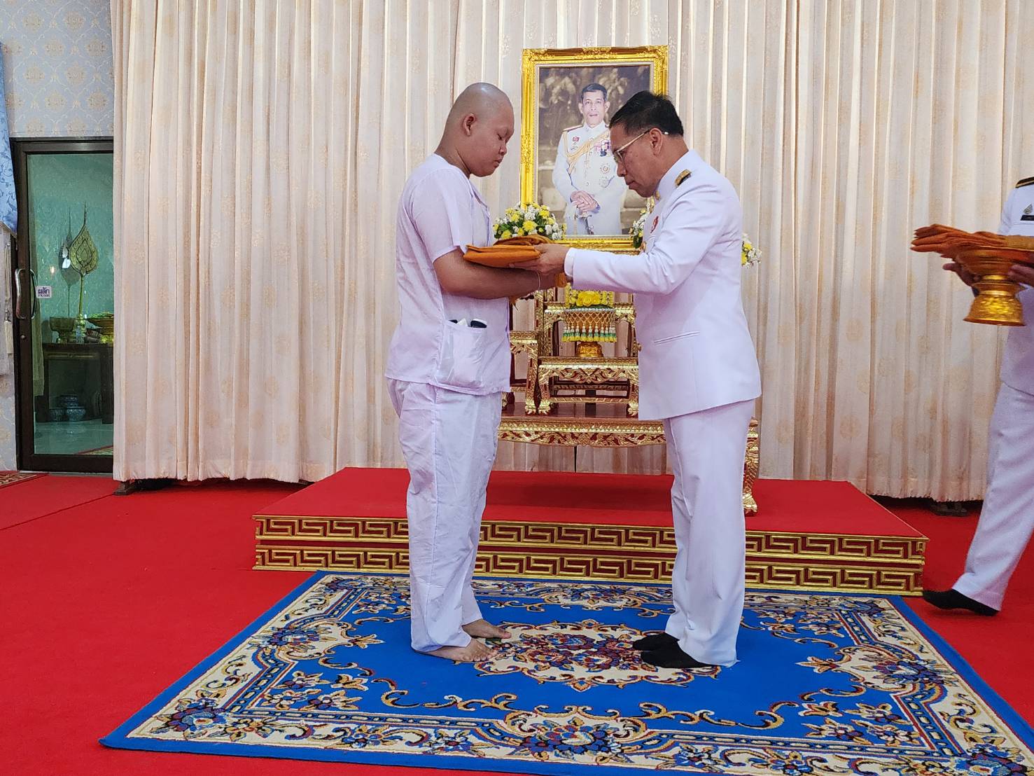 พช.นครพนม   ร่วมพิธีบรรพชาสามเณรภาคฤดูร้อนเฉลิมพระเกียรติพระบาทสมเด็จพระเจ้าอยู่หัวเนื่องในโอกาสมหามงคลเฉลิมพระชนมพรรษา 6 รอบ 28 กรกฎาคม 2567