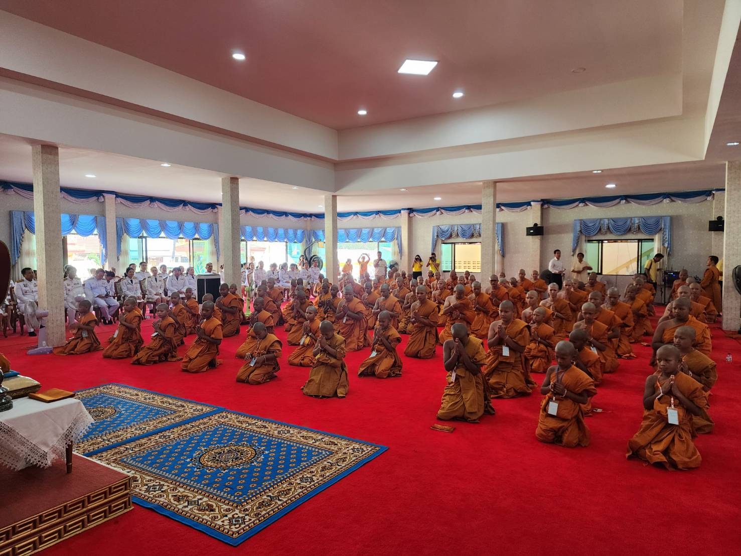 พช.นครพนม   ร่วมพิธีบรรพชาสามเณรภาคฤดูร้อนเฉลิมพระเกียรติพระบาทสมเด็จพระเจ้าอยู่หัวเนื่องในโอกาสมหามงคลเฉลิมพระชนมพรรษา 6 รอบ 28 กรกฎาคม 2567