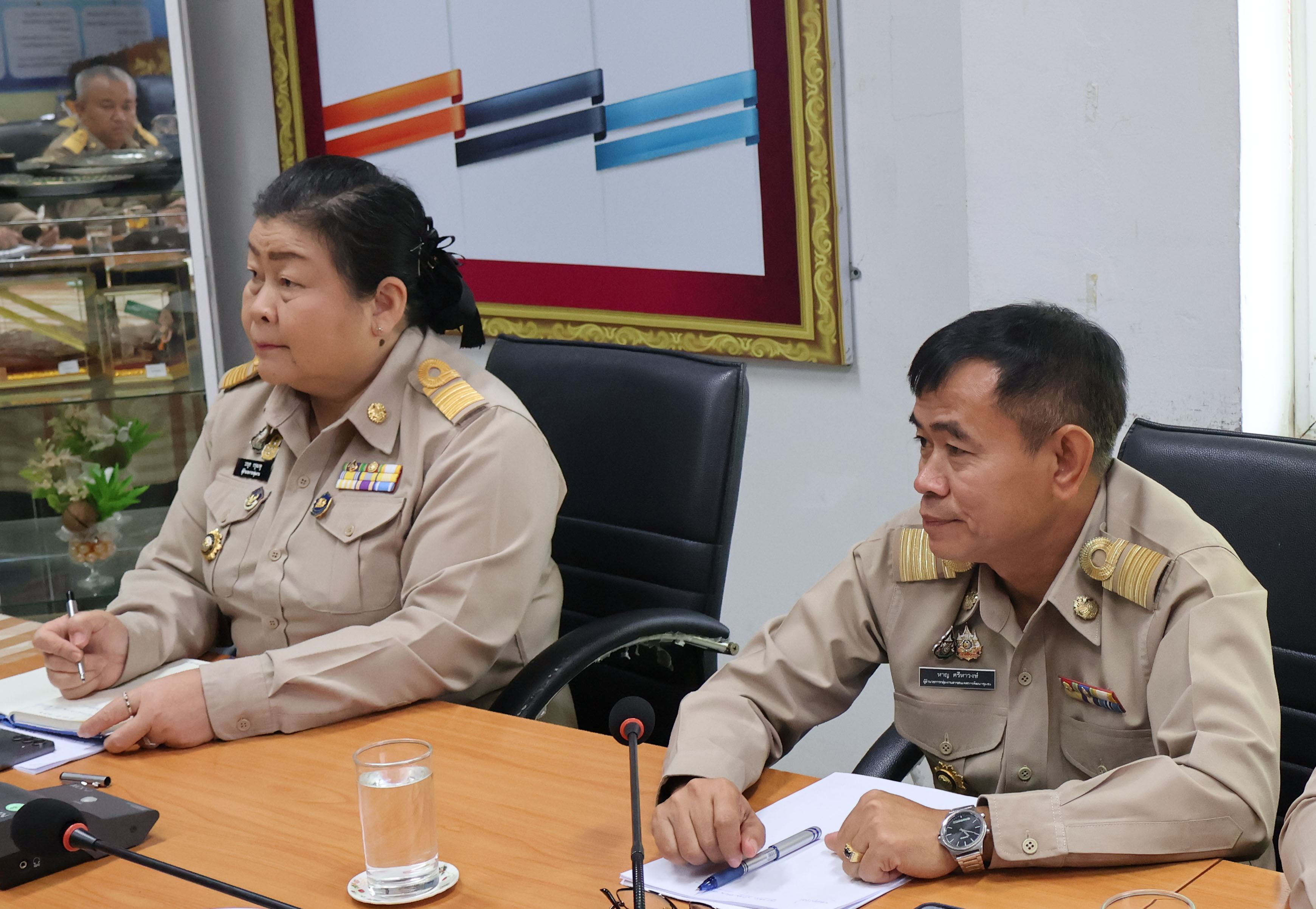 รองผู้ว่าฯ นครพนม   ติดตามผลการปฏิบัติงานสำนักงานพัฒนาชุมชนจังหวัดนครพนม ประจำปี 2567