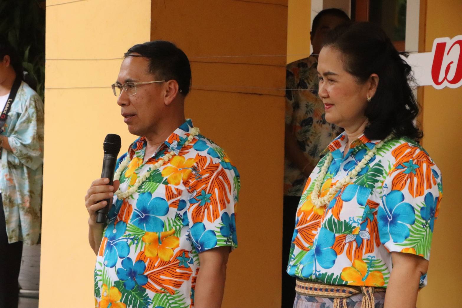 พช.นครพนม   ร่วมกิจกรรมรดน้ำดำหัวขอพรพ่อเมืองสืบสานประเพณี​สงกรานต์​ ประจำปี 2567