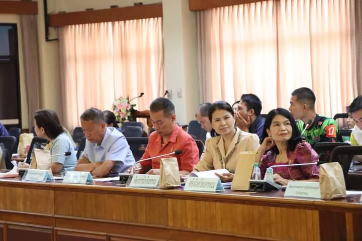 พช.นครพนม   ร่วมประชุมเตรียมความพร้อมการจัดงานประเพณีสงกรานต์นครพนม ประจำปี 2567