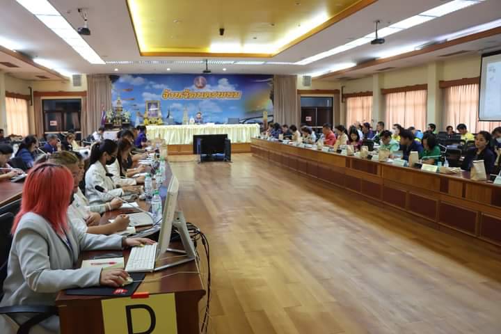 พช.นครพนม   ร่วมประชุมเตรียมความพร้อมการจัดงานประเพณีสงกรานต์นครพนม ประจำปี 2567