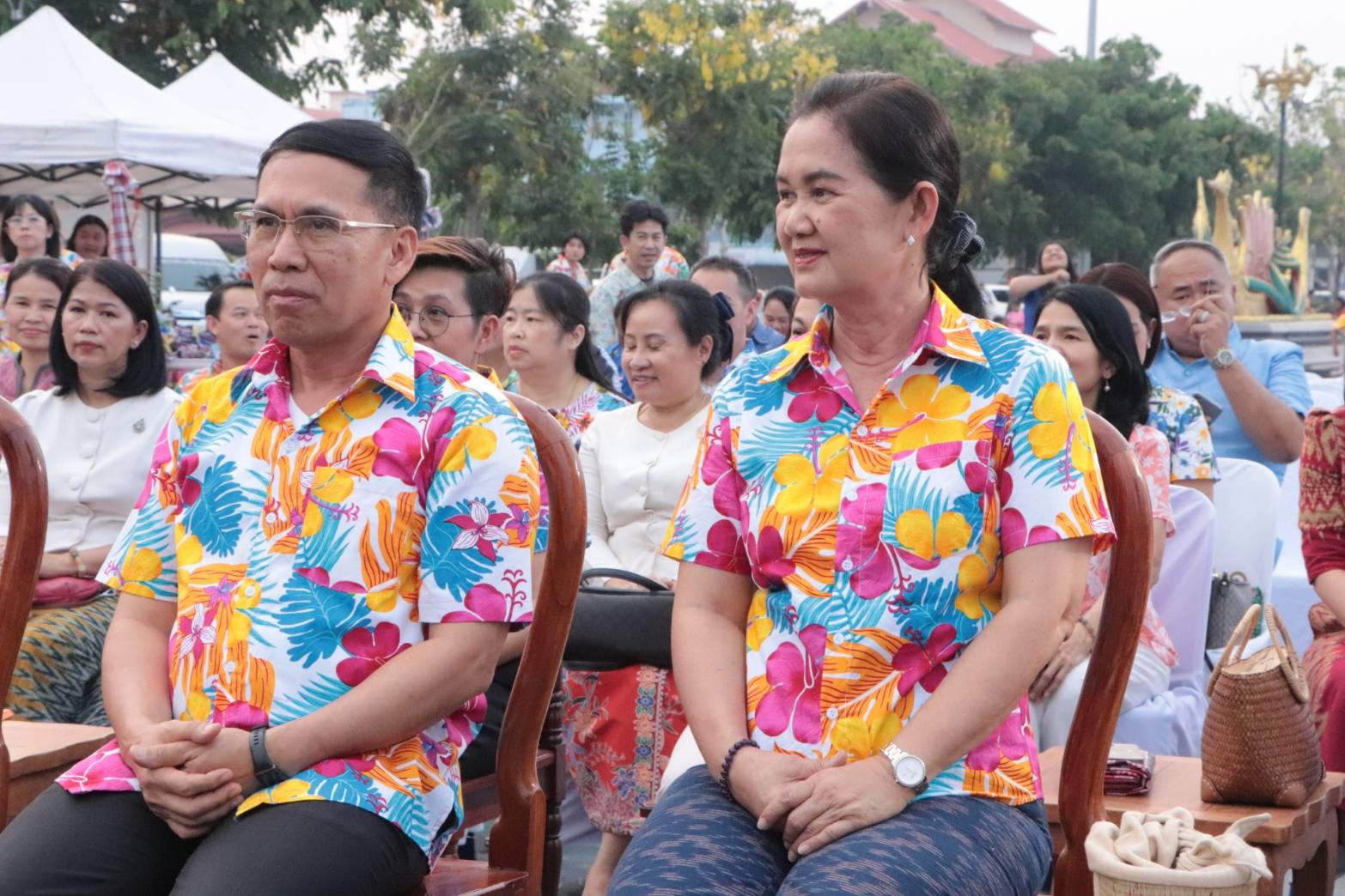 พช.นครพนม    ร่วมงานแถลงข่าวเชิญชวนเที่ยวงานประเพณีสงกรานต์นครพนม ประจำปี 2567