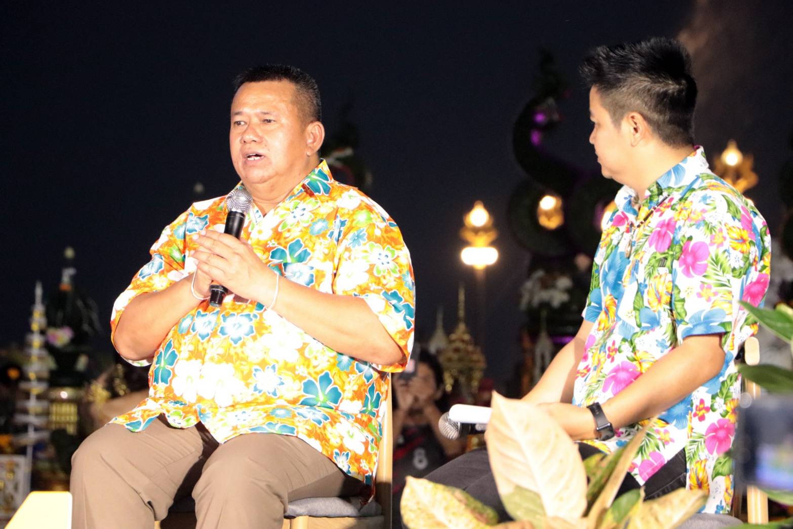 พช.นครพนม    ร่วมงานแถลงข่าวเชิญชวนเที่ยวงานประเพณีสงกรานต์นครพนม ประจำปี 2567