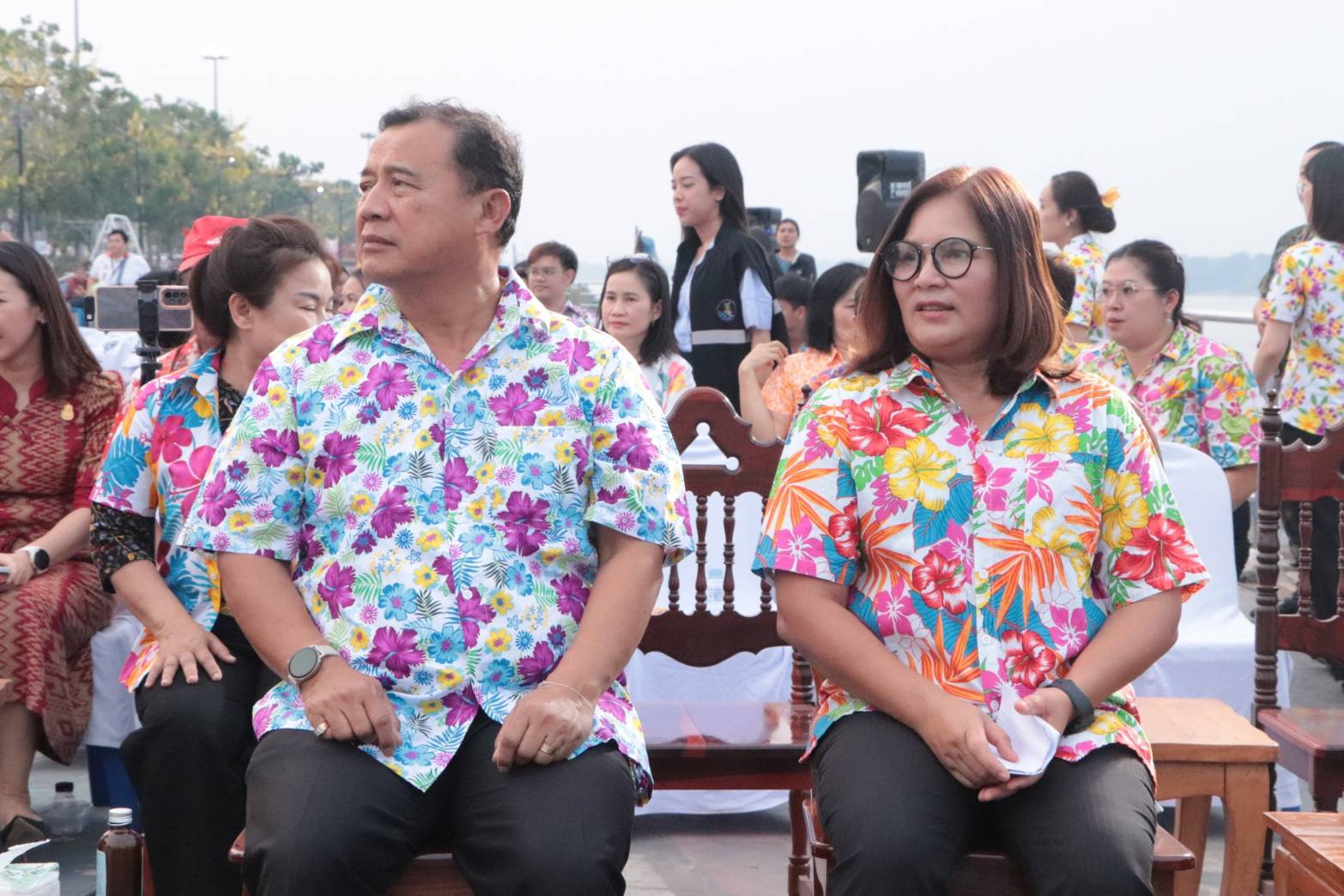 พช.นครพนม    ร่วมงานแถลงข่าวเชิญชวนเที่ยวงานประเพณีสงกรานต์นครพนม ประจำปี 2567
