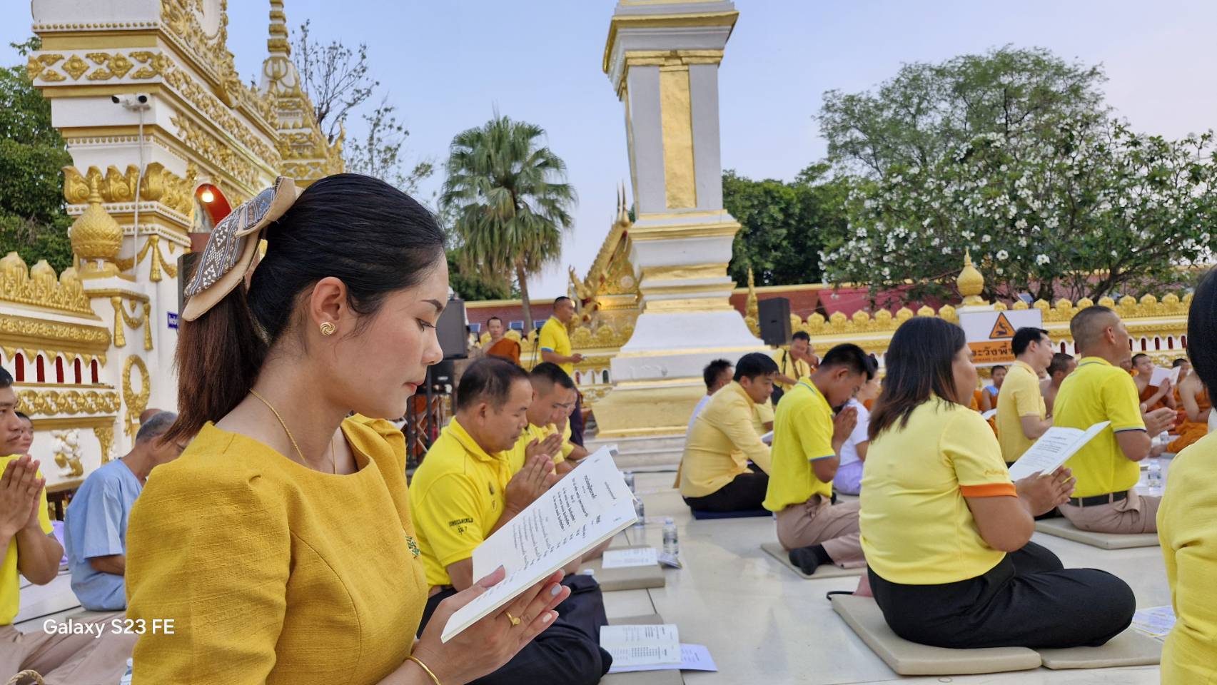 พช.นครพนม   ร่วมพิธีเจริญพระพุทธมนต์เฉลิมพระเกียรติถวายพระพรชัยมงคล พระบาทสมเด็จพระเจ้าอยู่หัว เนื่องในโอกาสเฉลิมพระชนมพรรษา 6 รอบ 28 กรกฎาคม 2567 และเฉลิมพระเกียรติ สมเด็จพระกนิษฐาธิราช กรมสมเด็จพระเทพรัตนราชสุดาฯ สยามบรมราชกุมารี