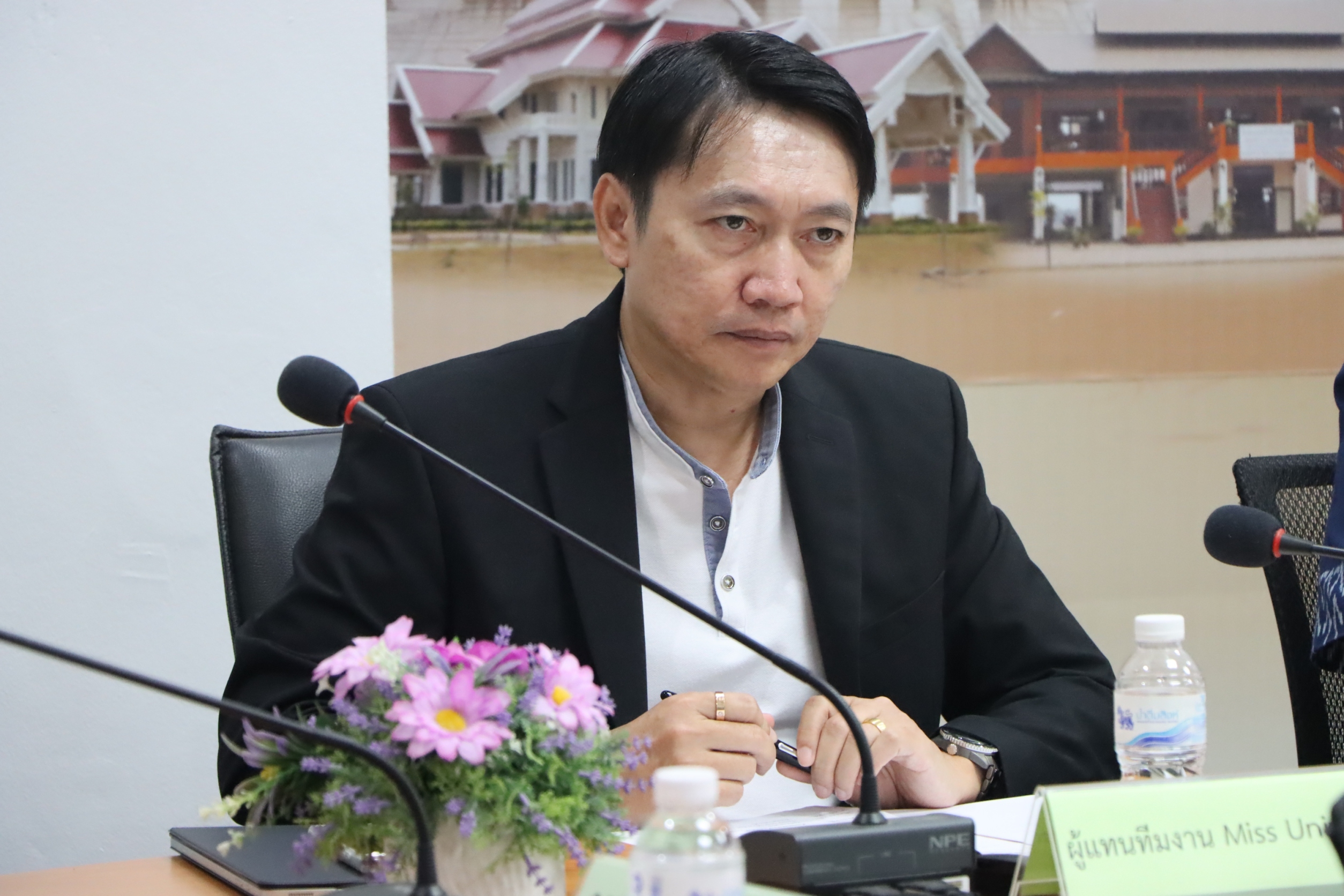 พช.นครพนม   ร่วมประชุมเตรียมความพร้อมต้อนรับ Miss Sheynnis Palacios ตำแหน่ง Miss Universe 2023