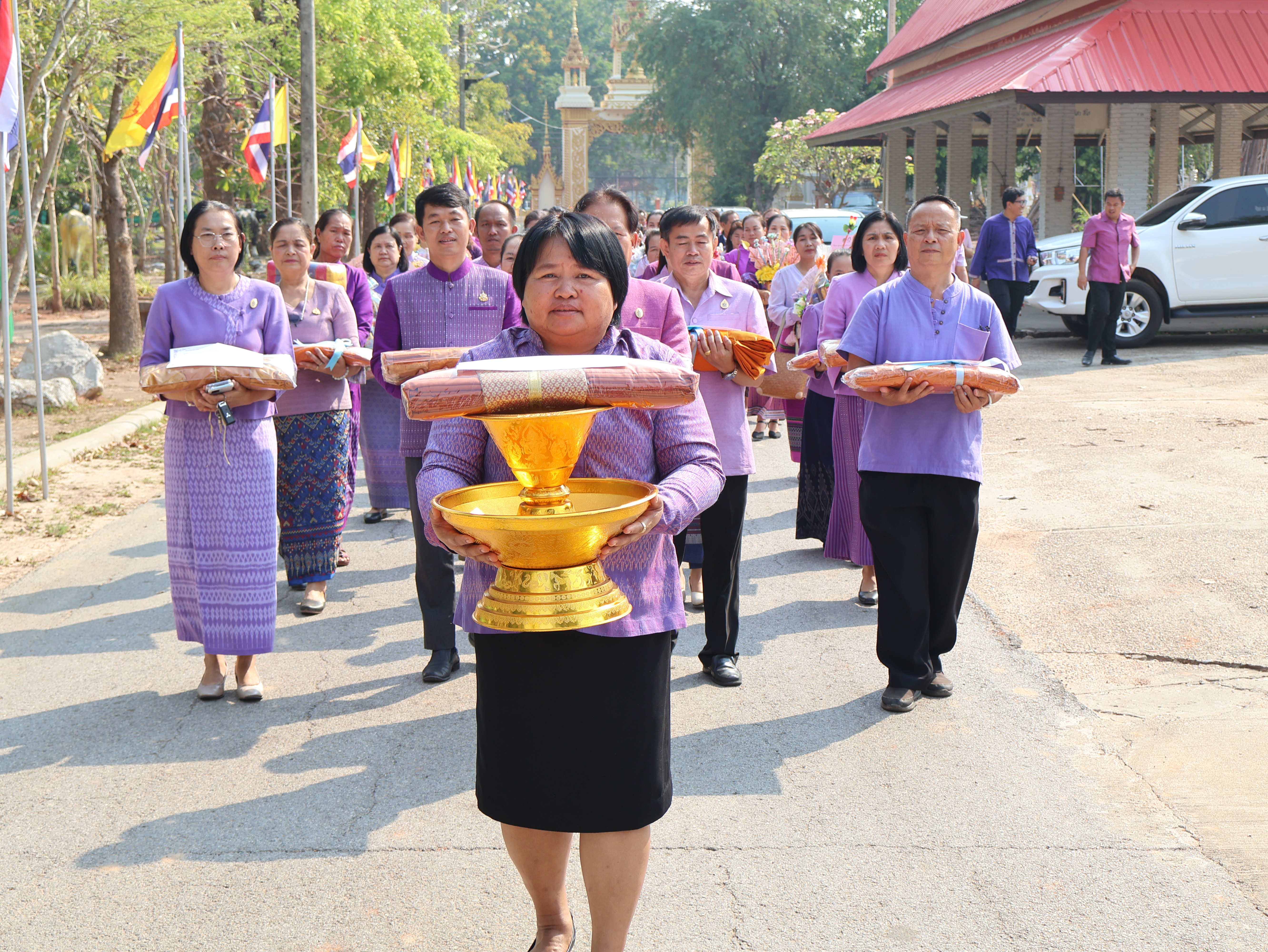 จังหวัดนครพนม   จัดพิธีทอดผ้าป่าสมทบกองทุนพัฒนาเด็กชนบทในพระราชูปถัมภ์ สมเด็จพระเทพรัตนราชสุดาฯ สยามบรมราชกุมารี จังหวัดนครพนม ประจำปี พ.ศ. 2567
