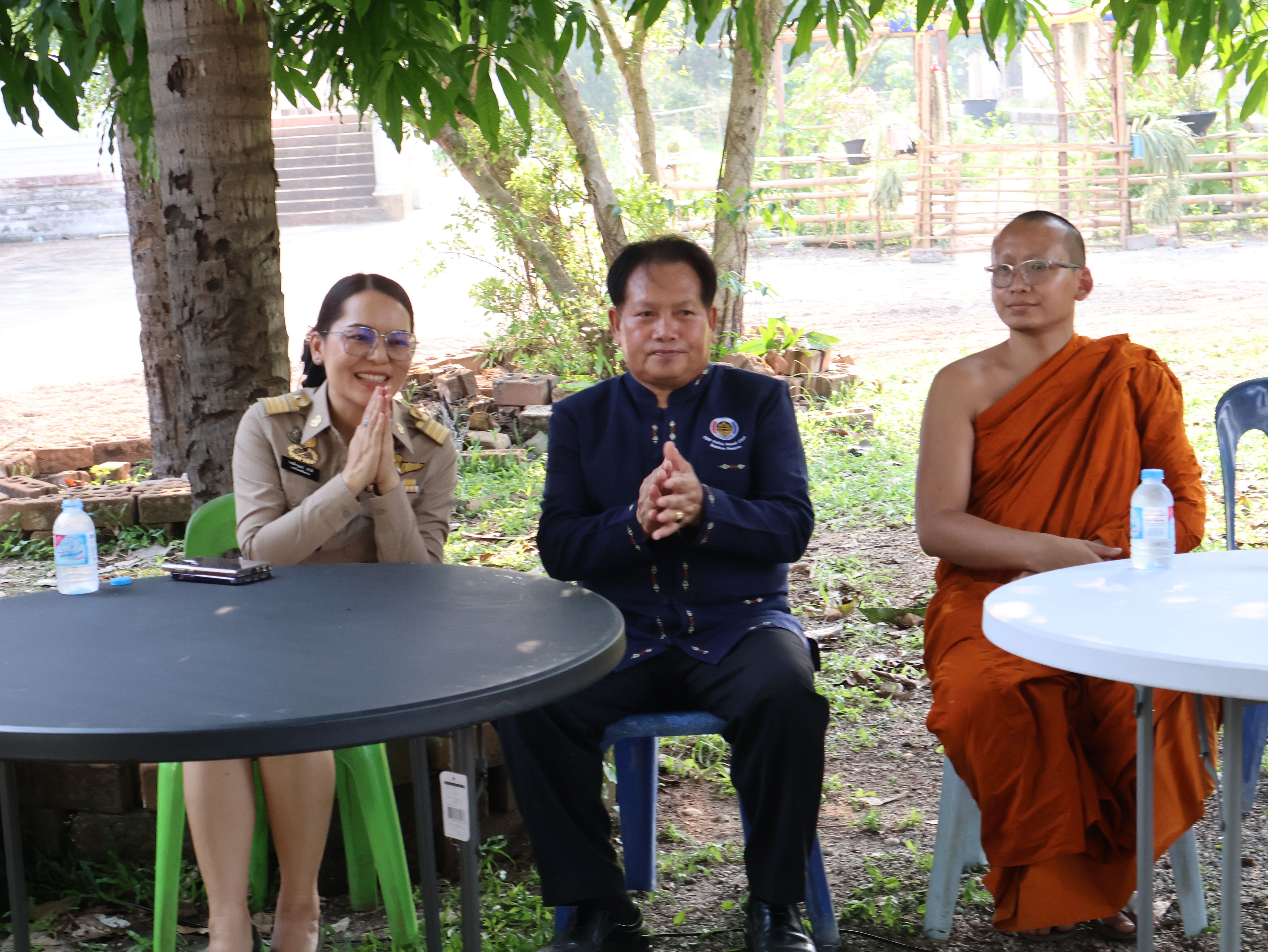 พช.นครพนม   ติดตามการดำเนินการตามแนวทางการน้อมนำแนวพระราชดำริของสมเด็จพระกนิษฐาธิราชเจ้า กรมสมเด็จพระเทพรัตนราชสุดา ฯ สยามบรมราชกุมารี สู่ปฏิบัติการปลูกผักสวนครัว เพื่อสร้างความมั่นคงทางอาหาร ประจำปีงบประมาณ พ.ศ. 2567 อำเภอศรีสงคราม