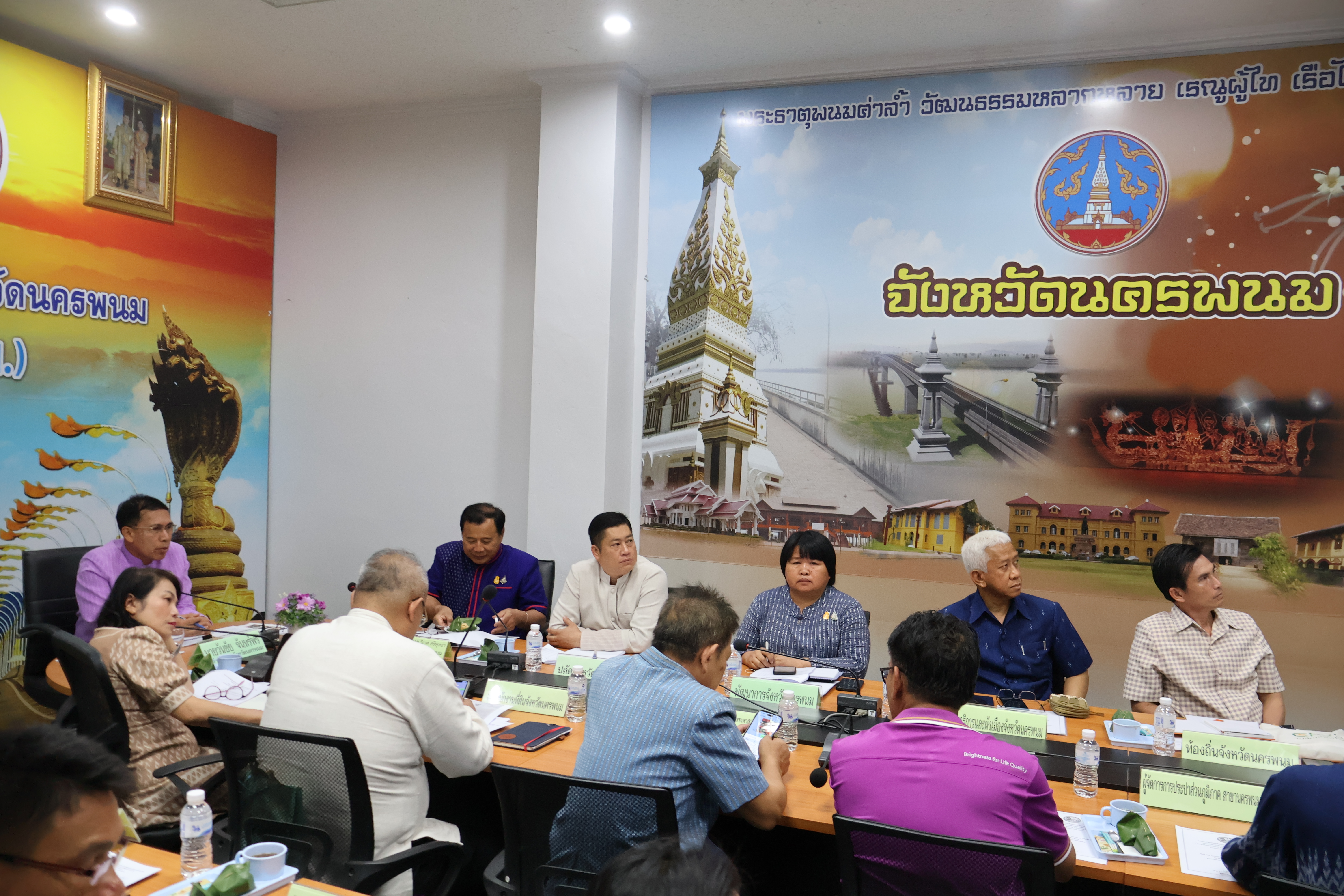 พช.นครพนม   ร่วมการประชุมขับเคลื่อนและติดตามนโยบายของรัฐบาลและภารกิจสำคัญของปลัดกระทรวงมหาดไทย  ประจำปีงบประมาณ พ.ศ. 2567 (เดือนเมษายน 2567) ผ่านระบบวีดิทัศน์ทางไกล (VCS)