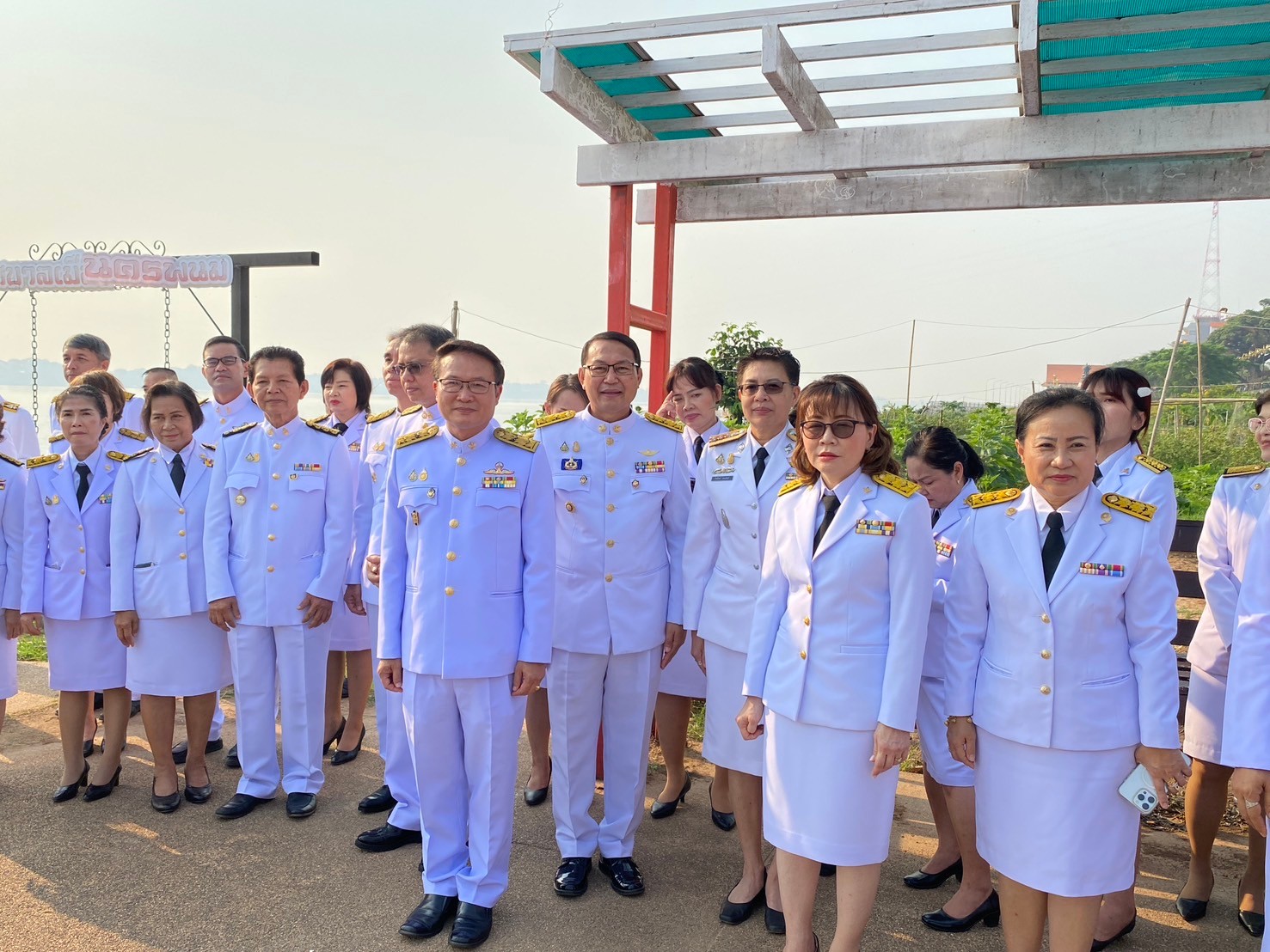 พช.นครพนม   ร่วมพิธีเจริญพระพุทธมนต์ ทำบุญตักบาตร ปล่อยพันธุ์ปลาถวายเป็นพระราชกุศล และถวายพระพรชัยมงคลเนื่องในโอกาสวันคล้ายวันพระราชสมภพ สมเด็จพระกนิษฐาธิราชเจ้า กรมสมเด็จพระเทพรัตนราชสุดาฯ สยามบรมราชกุมารี 2 เมษายน 2567