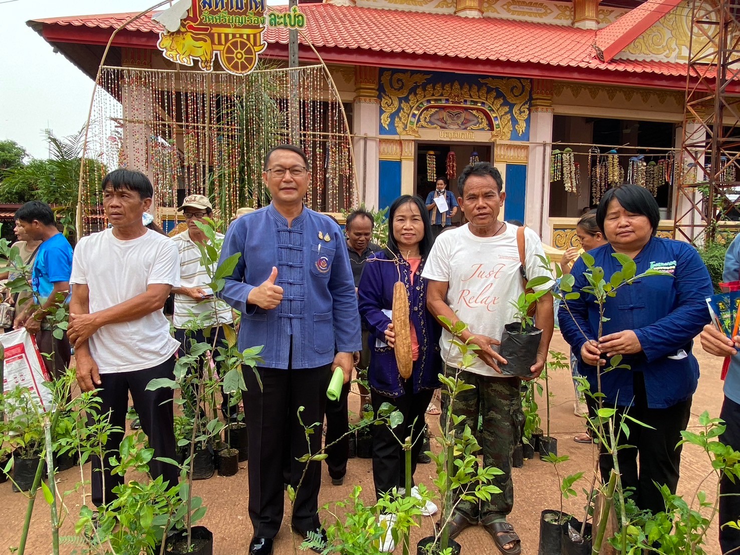พช.นครพนม   “บูรณาการงาน และ บูรณาการคน” เพื่อนำไปสู่การบรรลุเป้าหมายอย่างยั่งยืนในการขับเคลื่อนโครงการปลูกพืชปลูกผัก ปลูกรักกับชุมชน สร้างความมั่นคงทางอาหาร ต่อยอดการพัฒนาตามหลักปรัชญาของเศรษฐกิจพอเพียง 25 คุ้มบ้าน ร่วมกับชุมชน  “รองเท้าสึกก่อนกางเกงขาด”