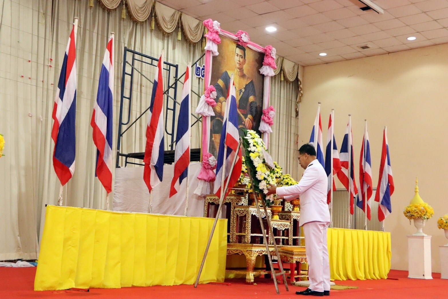 พช.นครพนม   ร่วมงานรัฐพิธีวันคล้ายวันสวรรคตสมเด็จพระนเรศวรมหาราช ประจำปี 2567