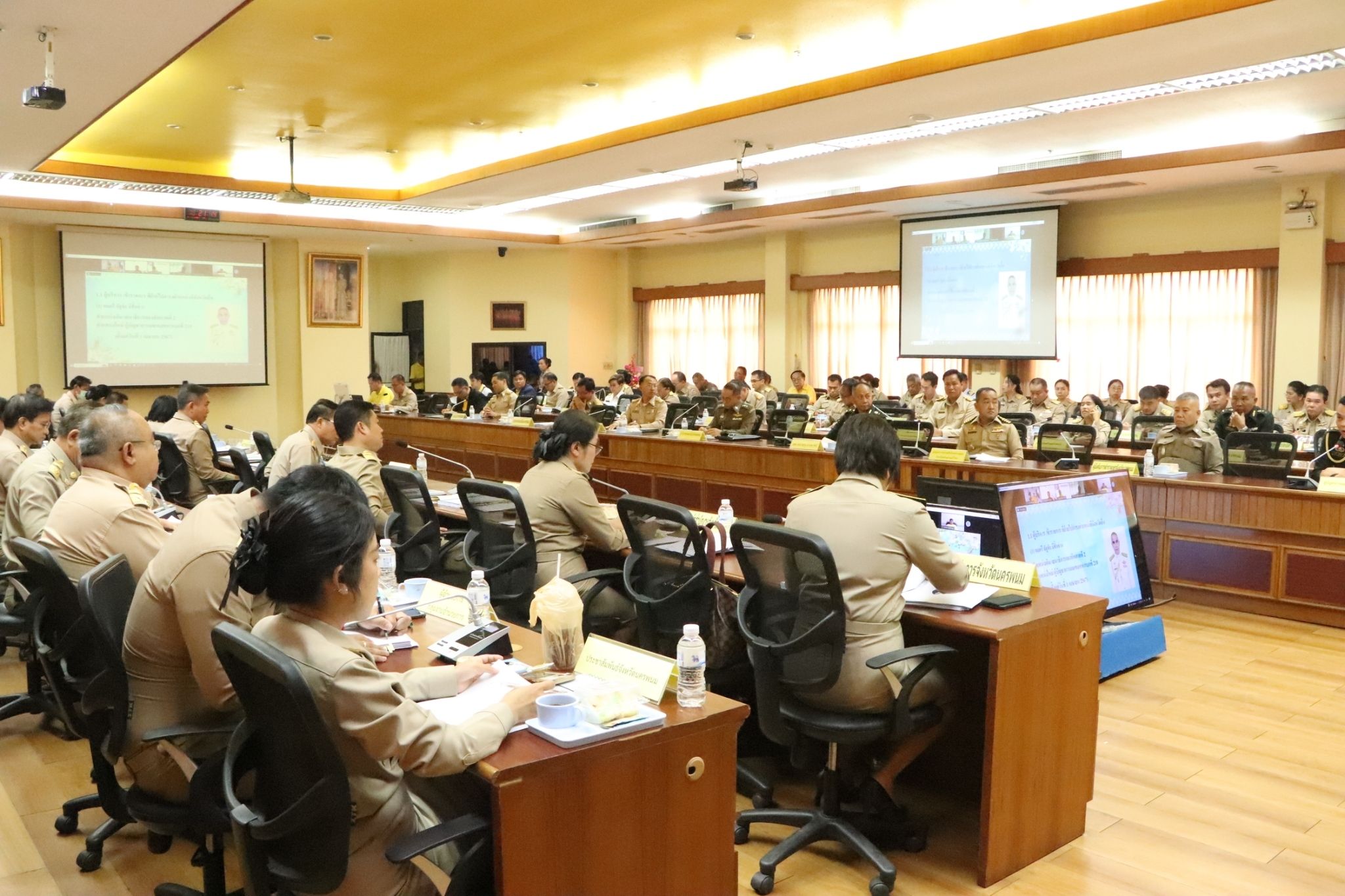 พช.นครพนม   ร่วมประชุมกรมการจังหวัด หารือ ติดตามงานในรอบเดือนที่ผ่านมา และแจ้งข้อราชการสำคัญในรอบเดือนเมษายน 2567