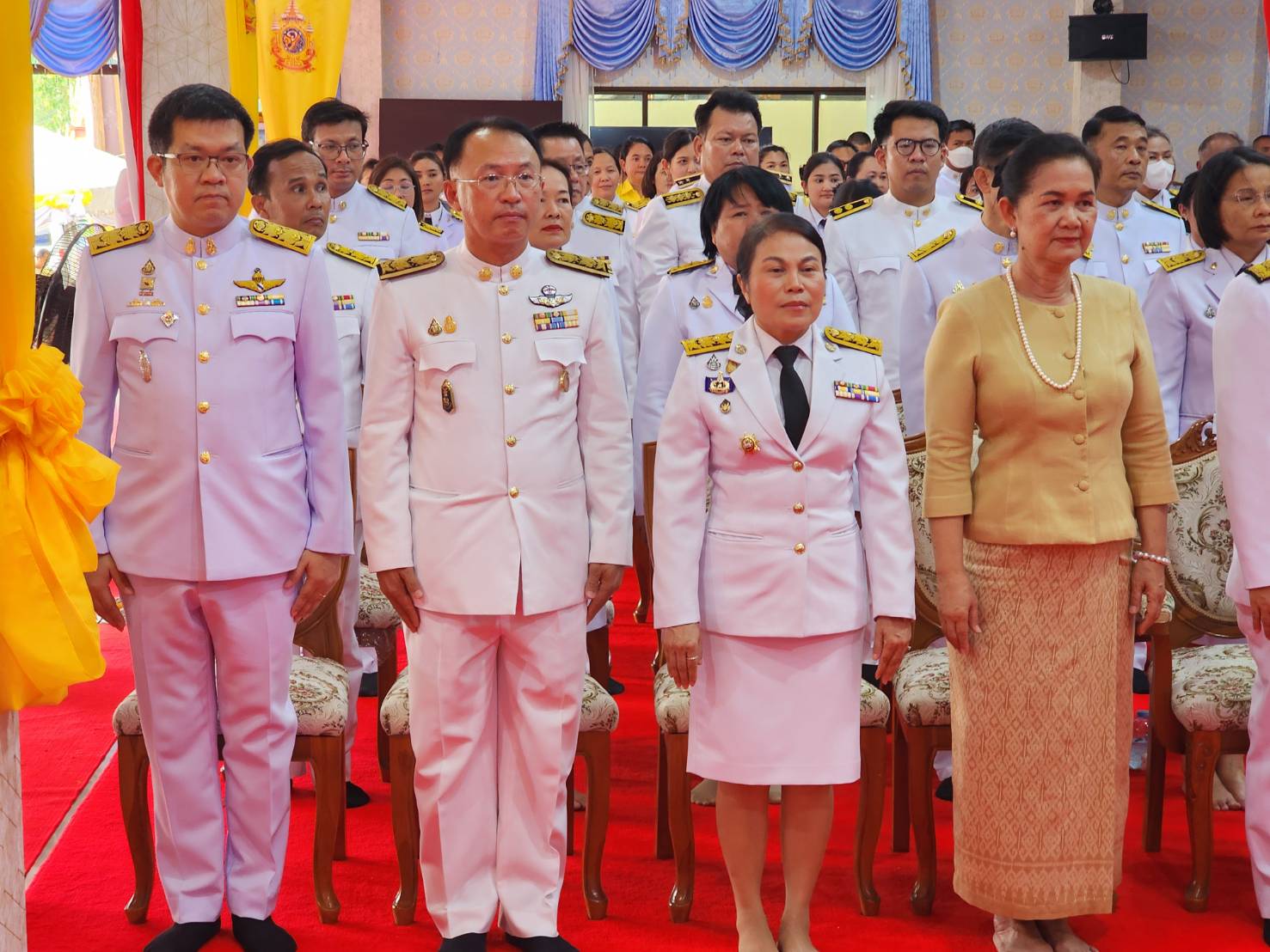 พช. นครพนม   ร่วมพิธีเจริญพระพุทธมนต์และเจริญจิตภาวนา ถวายพระพรชัยมงคล แด่พระบาทสมเด็จพระเจ้าอยู่หัว เนื่องในโอกาสพระราชพิธีมหามงคลเฉลิมพระชนมพรรษา 6 รอบ 28 กรกฎาคม 2567 และเนื่องในโอกาสวันคล้ายวันประสูติ สมเด็จพระเจ้าลูกยาเธอ เจ้าฟ้าทีปังกรรัศมีโชติ มหาวชิโรตตมางกูร สิริวิบูลยราชกุมาร 29 เมษายน 2567