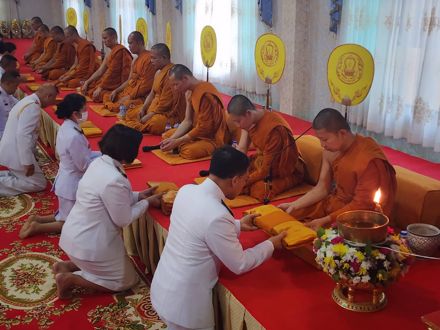 พช. นครพนม   ร่วมพิธีเจริญพระพุทธมนต์และเจริญจิตภาวนา ถวายพระพรชัยมงคล แด่พระบาทสมเด็จพระเจ้าอยู่หัว เนื่องในโอกาสพระราชพิธีมหามงคลเฉลิมพระชนมพรรษา 6 รอบ 28 กรกฎาคม 2567 และเนื่องในโอกาสวันคล้ายวันประสูติ สมเด็จพระเจ้าลูกยาเธอ เจ้าฟ้าทีปังกรรัศมีโชติ มหาวชิโรตตมางกูร สิริวิบูลยราชกุมาร 29 เมษายน 2567