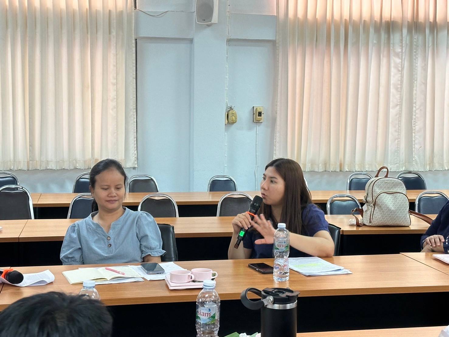พช.นครพนม   เร่งลงพื้นที่ประชุมเชิงปฏิบัติการบริหารจัดการหนี้กองทุนพัฒนาบทบาทสตรี จังหวัดนครพนม