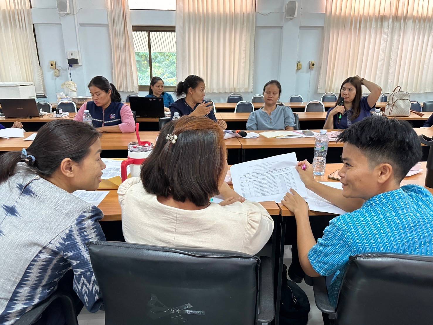 พช.นครพนม   เร่งลงพื้นที่ประชุมเชิงปฏิบัติการบริหารจัดการหนี้กองทุนพัฒนาบทบาทสตรี จังหวัดนครพนม