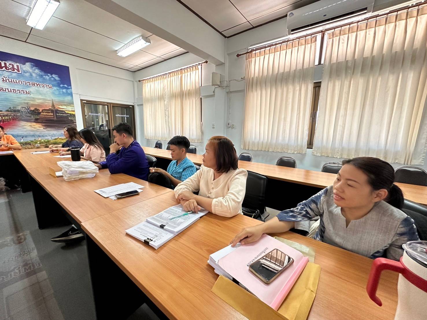 พช.นครพนม   เร่งลงพื้นที่ประชุมเชิงปฏิบัติการบริหารจัดการหนี้กองทุนพัฒนาบทบาทสตรี จังหวัดนครพนม