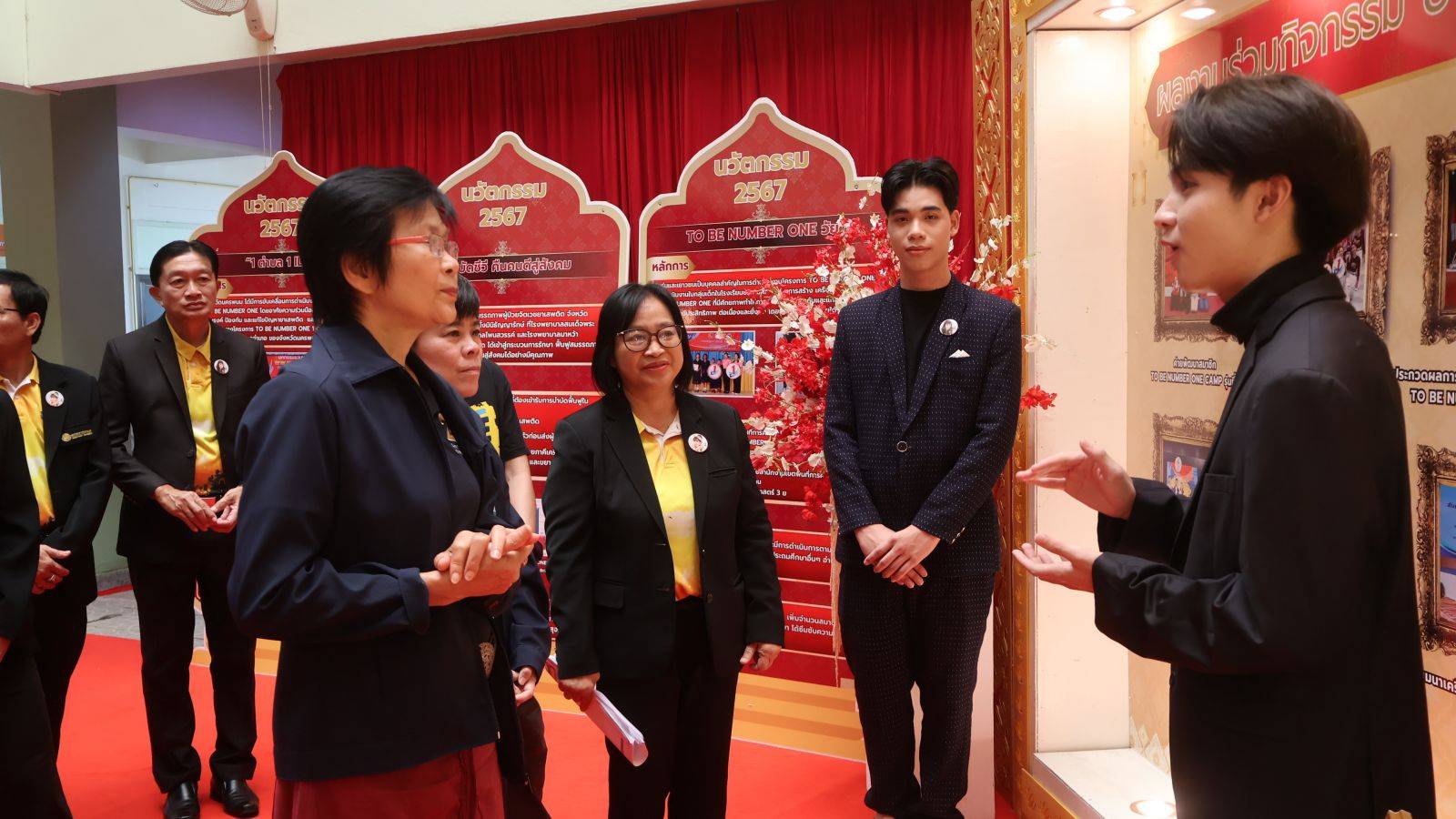 พช.นครพนม   ร่วมต้อนรับคณะอนุกรรมการตัดสินการประกวด TO BE NUMBER ONE ตรวจเยี่ยมจังหวัดนครพนม ติดตามผลการดำเนินงาน จังหวัด/อำเภอ ชมรม TO BE NUMBER ONE เก็บคะแนน (รอบลงพื้นที่) การประกวดระดับประเทศ