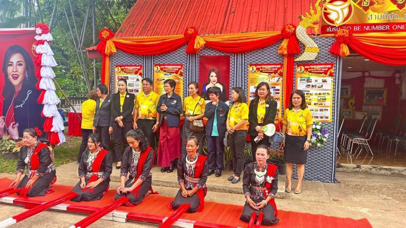 พช.นครพนม   ร่วมต้อนรับคณะอนุกรรมการตัดสินการประกวด TO BE NUMBER ONE ตรวจเยี่ยมจังหวัดนครพนม ติดตามผลการดำเนินงาน จังหวัด/อำเภอ ชมรม TO BE NUMBER ONE เก็บคะแนน (รอบลงพื้นที่) การประกวดระดับประเทศ