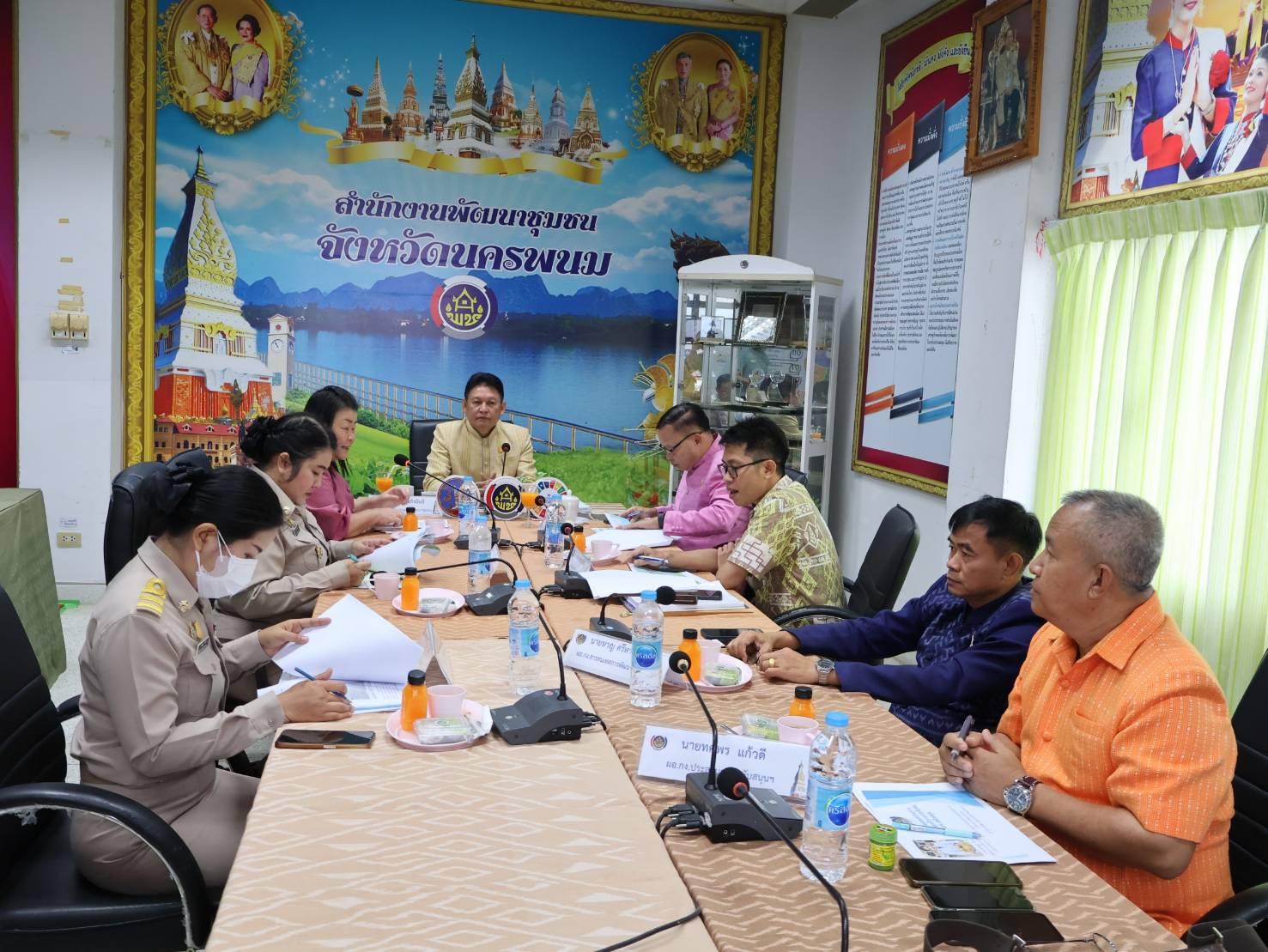 พช.นครพนม   ร่วมประชุมหัวหน้าส่วนมหาดไทย นายอำเภอ ขับเคลื่อนการพัฒนา และดูแลความเป็นอยู่ของประชาชน