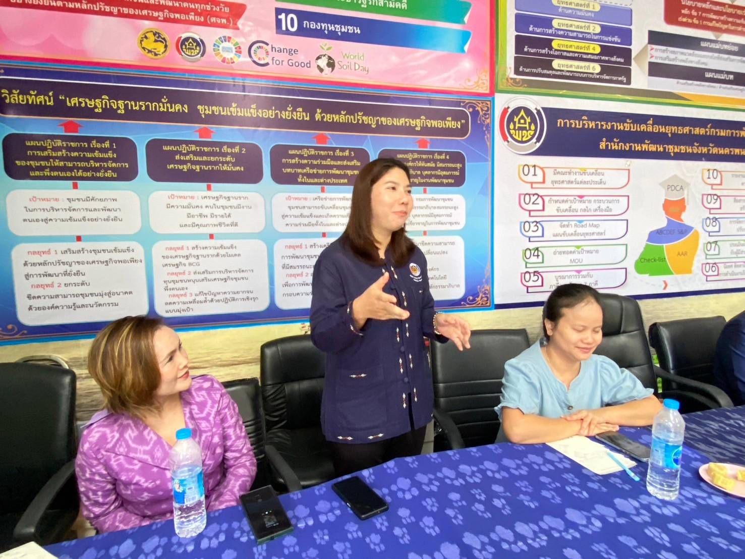 พช.นครพนม   ร่วมประชุมหัวหน้าส่วนมหาดไทย นายอำเภอ ขับเคลื่อนการพัฒนา และดูแลความเป็นอยู่ของประชาชน