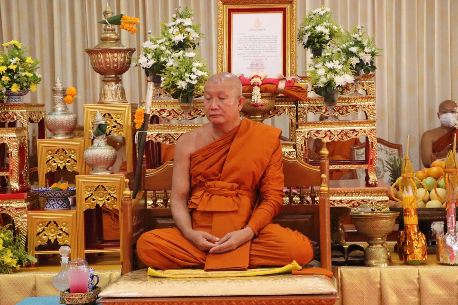 พช.นครพนม   ร่วมพิธีต้อนรับพระบัญชาสมเด็จพระสังฆราช แต่งตั้งรองเจ้าคณะจังหวัดนครพนม จำนวน 2 รูป
