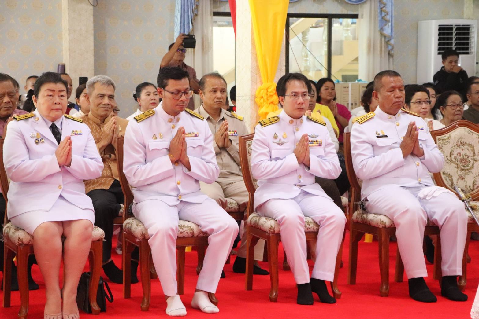พช.นครพนม   ร่วมพิธีต้อนรับพระบัญชาสมเด็จพระสังฆราช แต่งตั้งรองเจ้าคณะจังหวัดนครพนม จำนวน 2 รูป