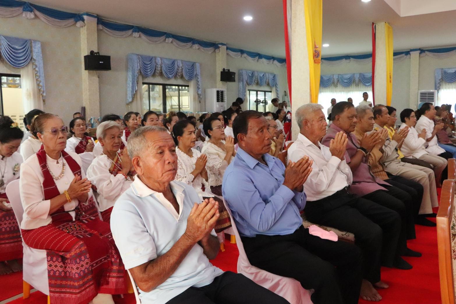 พช.นครพนม   ร่วมพิธีต้อนรับพระบัญชาสมเด็จพระสังฆราช แต่งตั้งรองเจ้าคณะจังหวัดนครพนม จำนวน 2 รูป